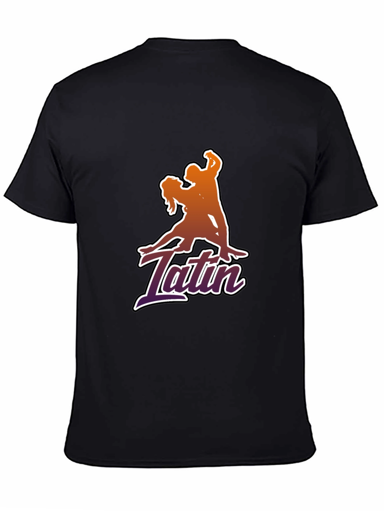 Latin Dance Silhouette Graphic T-Shirt