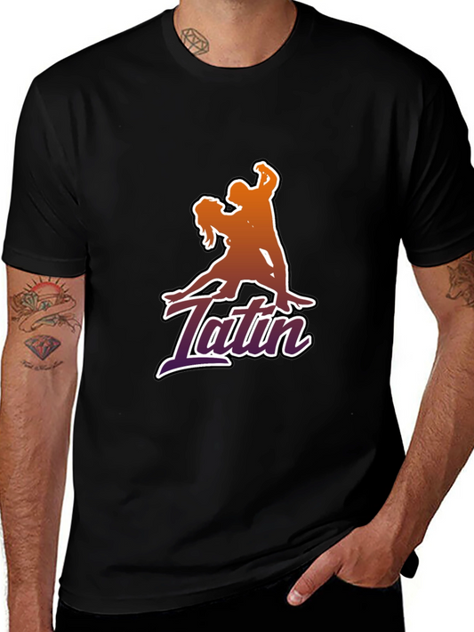 Latin Dance Silhouette Graphic T-Shirt