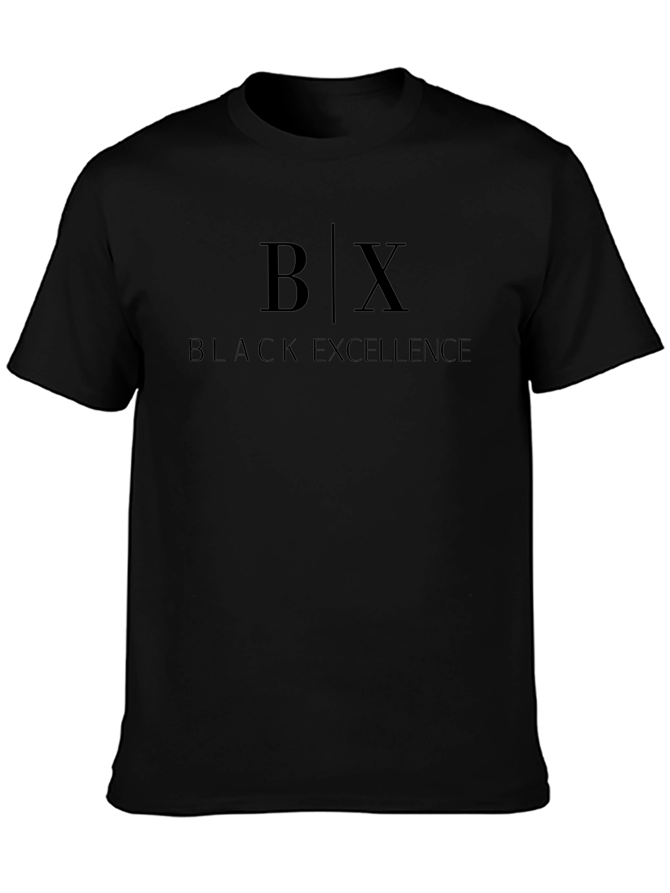 Black Excellence Tee - Stylish Statement Shirt