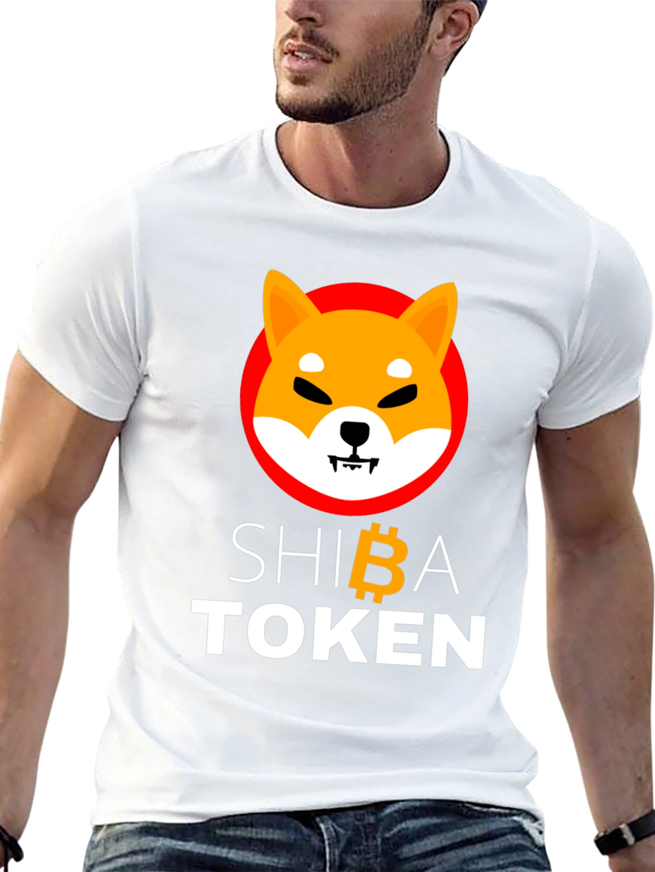 Shiba Token Crypto T-Shirt - Meme Cryptocurrency Tee