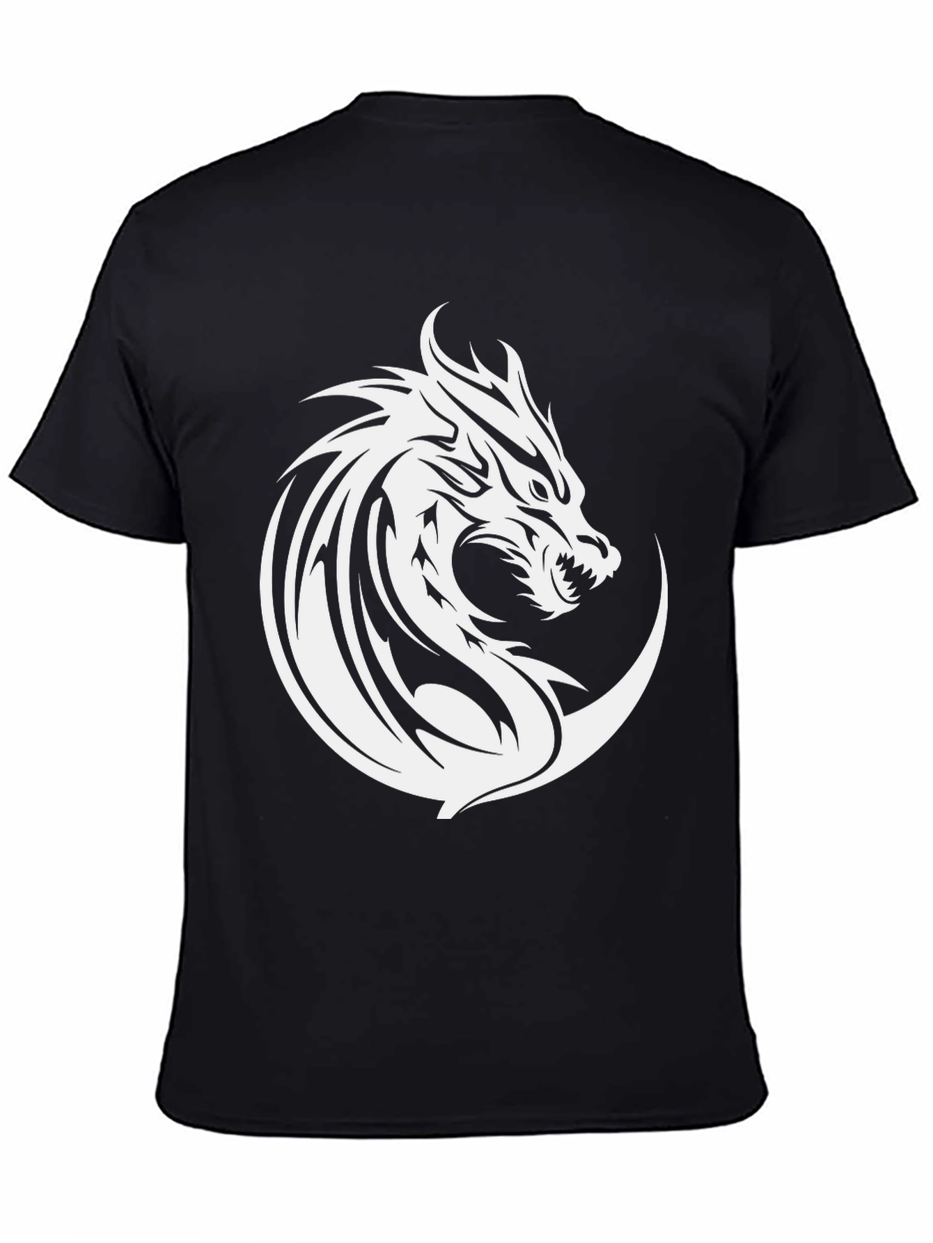 Dragon Graphic T-Shirt - Black