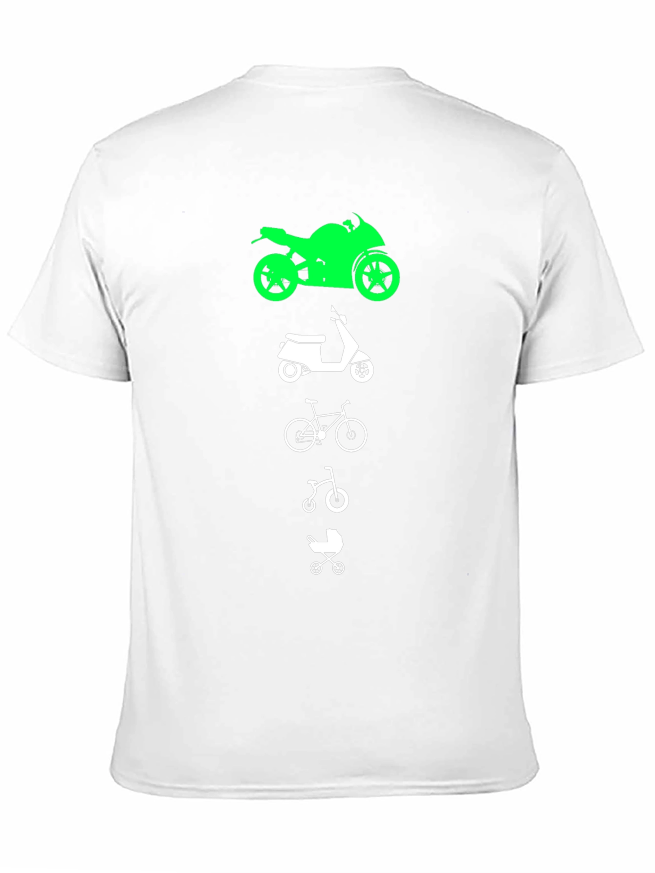 Evolution of Transportation Graphic T-Shirt