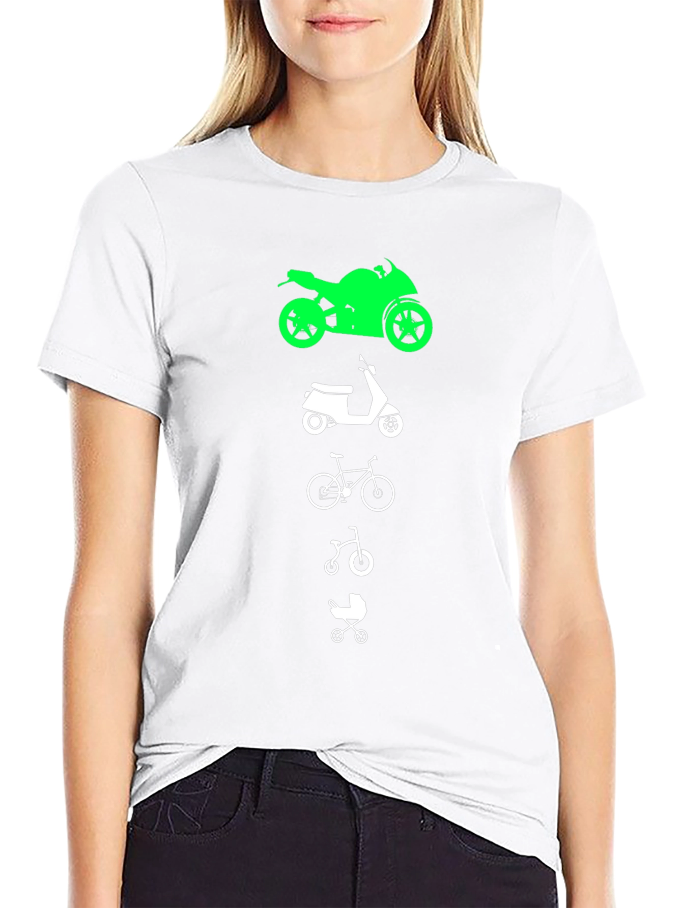 Evolution of Transportation Graphic T-Shirt