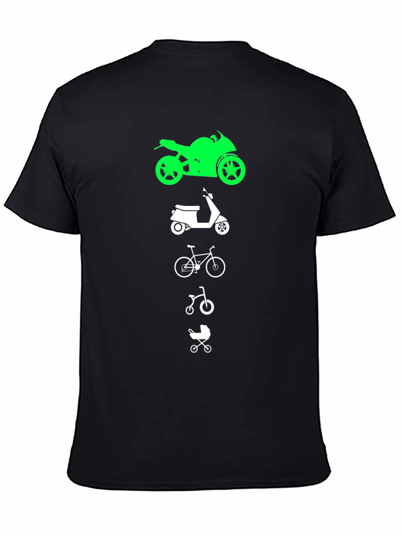 Evolution of Transportation Graphic T-Shirt
