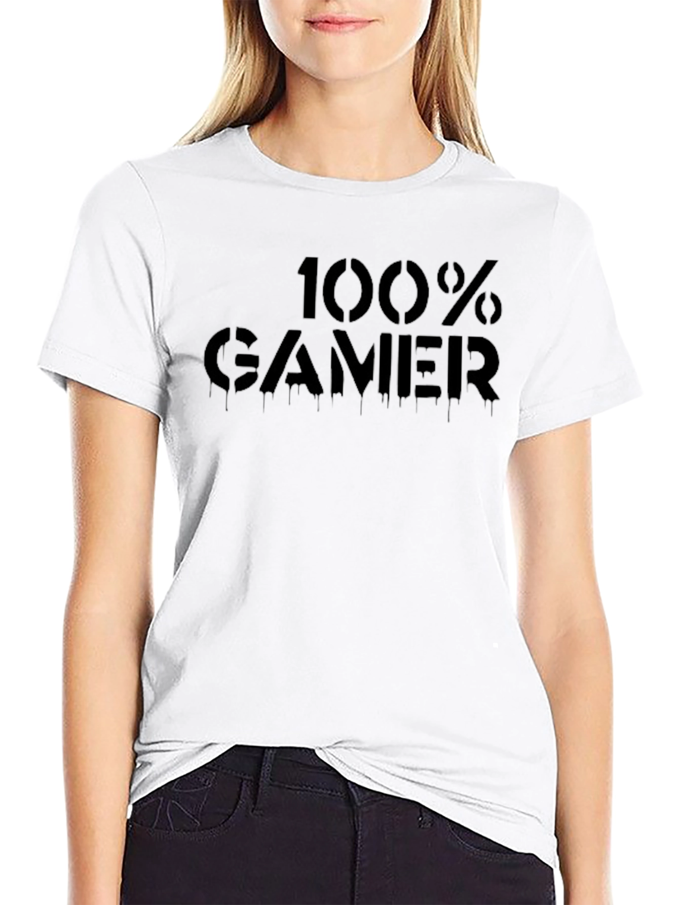 100% Gamer Black T-Shirt