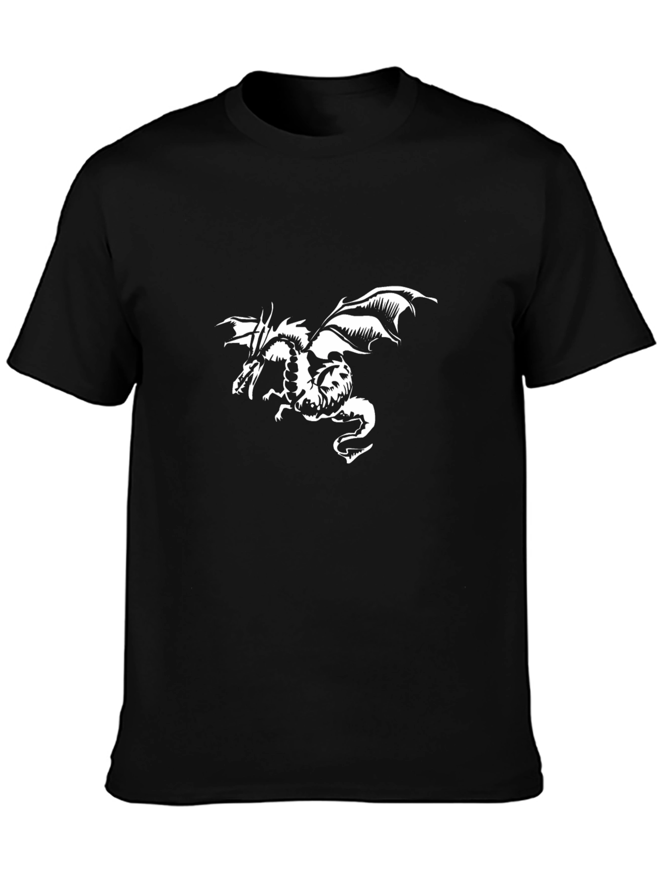 Black Dragon Graphic Tee - Stylish Mens Shirt