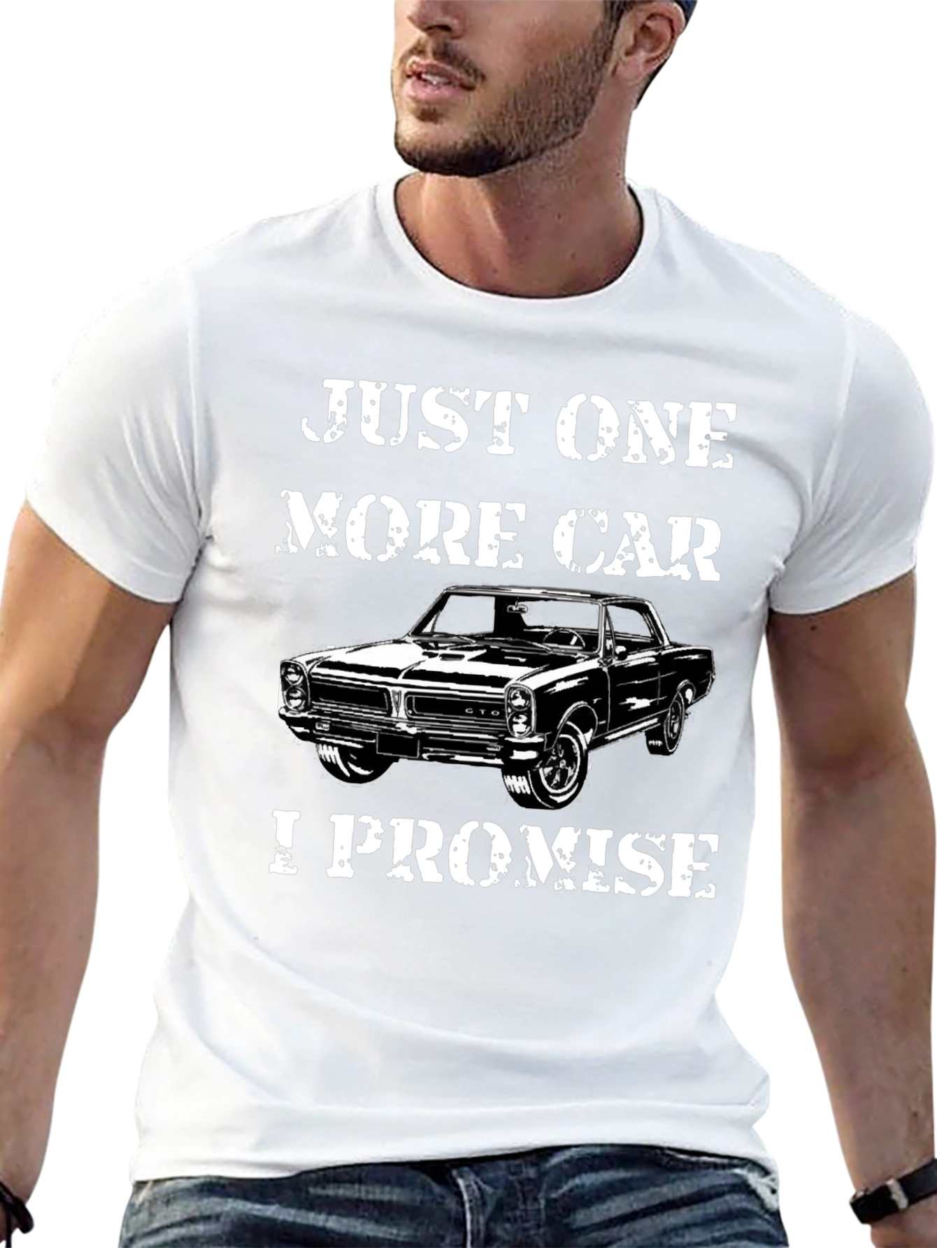 Just One More Car T-Shirt - Black
