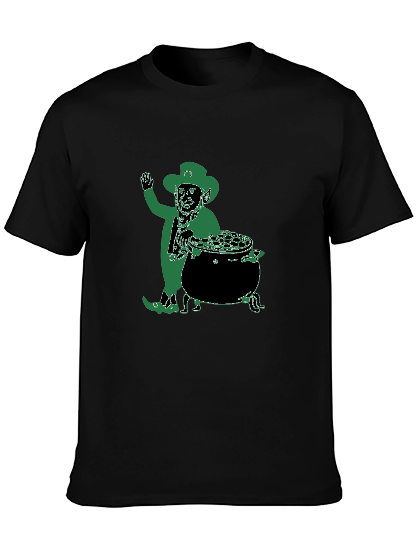 Lucky Leprechaun Graphic T-Shirt