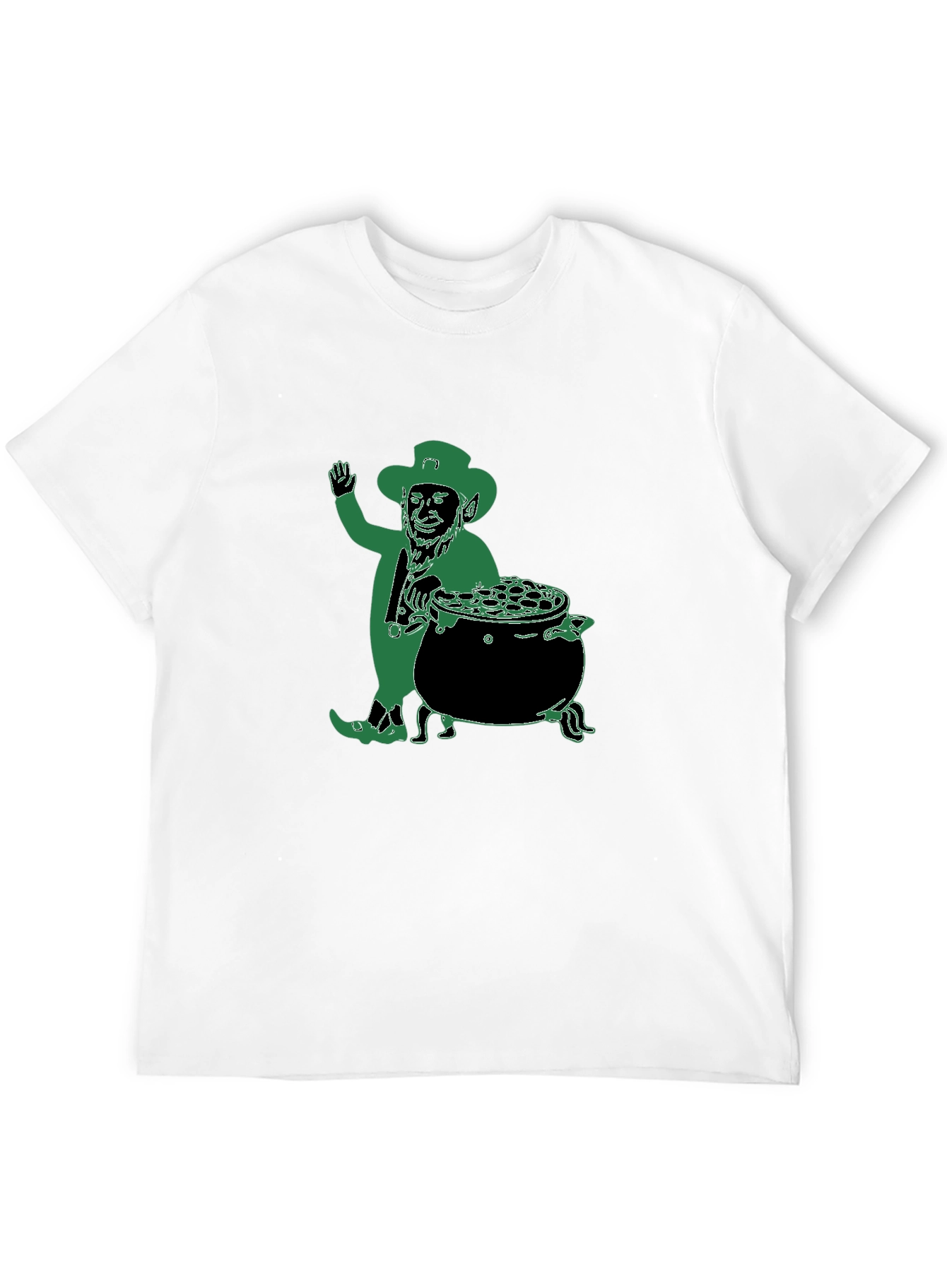 Lucky Leprechaun Graphic T-Shirt