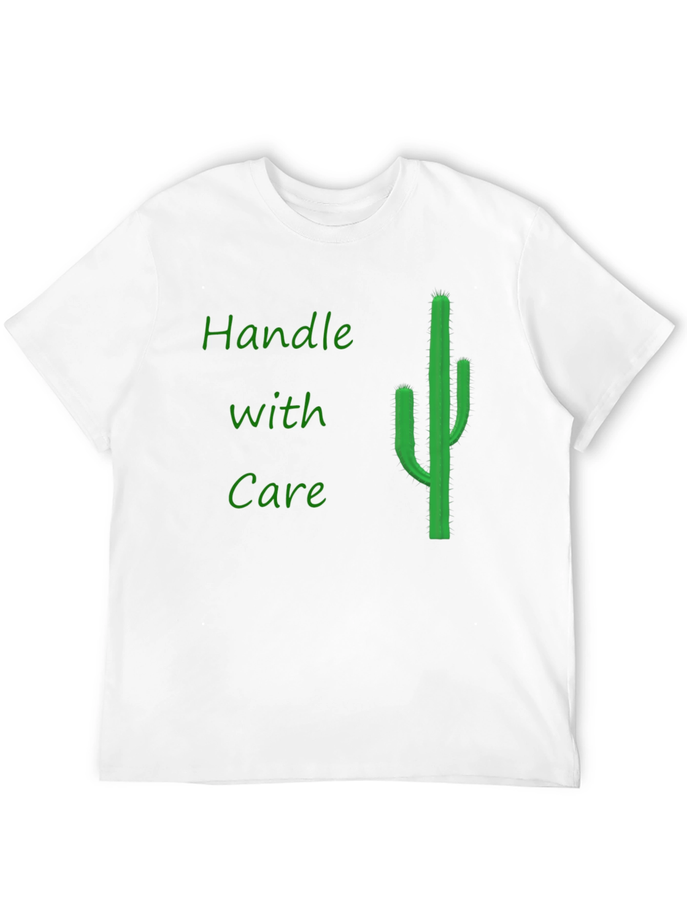 Handle with Care Cactus Graphic Tee - Black