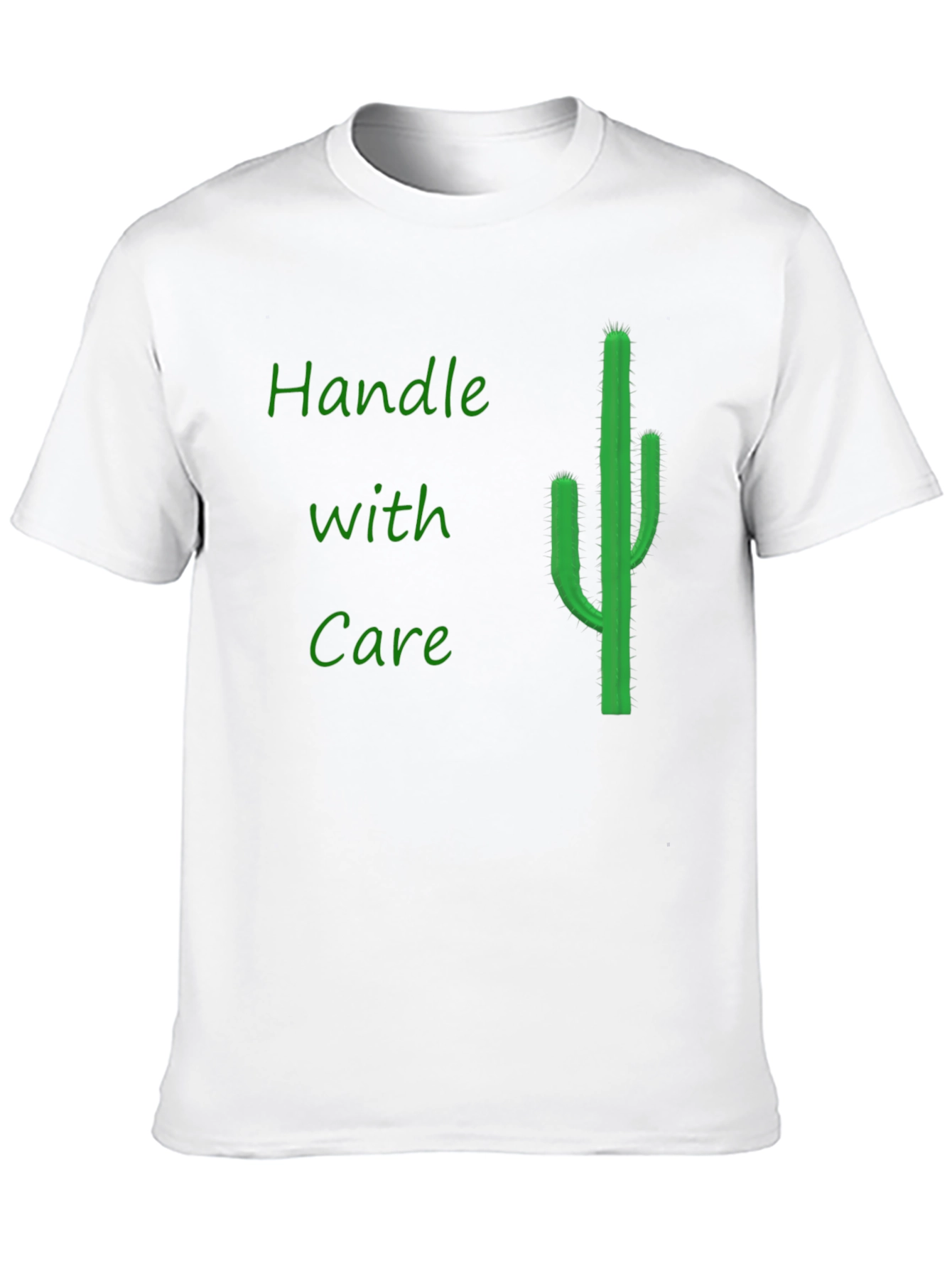 Handle with Care Cactus Graphic Tee - Black