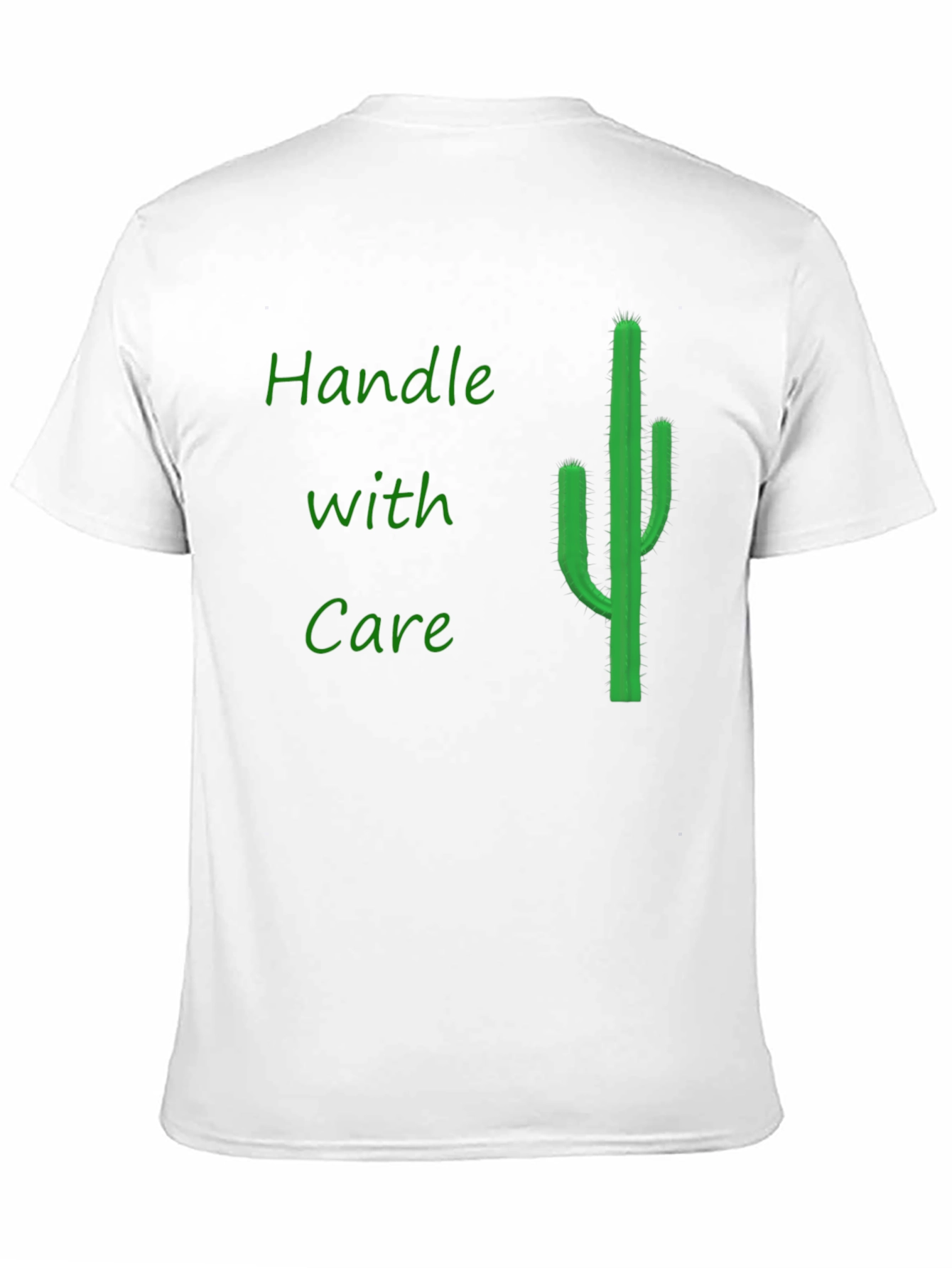 Handle with Care Cactus Graphic Tee - Black