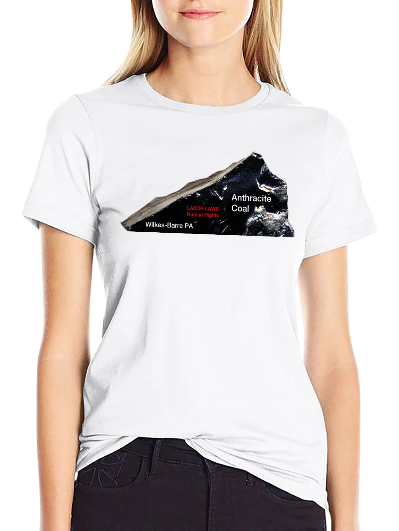 Anthracite Coal T-Shirt - Wilkes-Barre PA