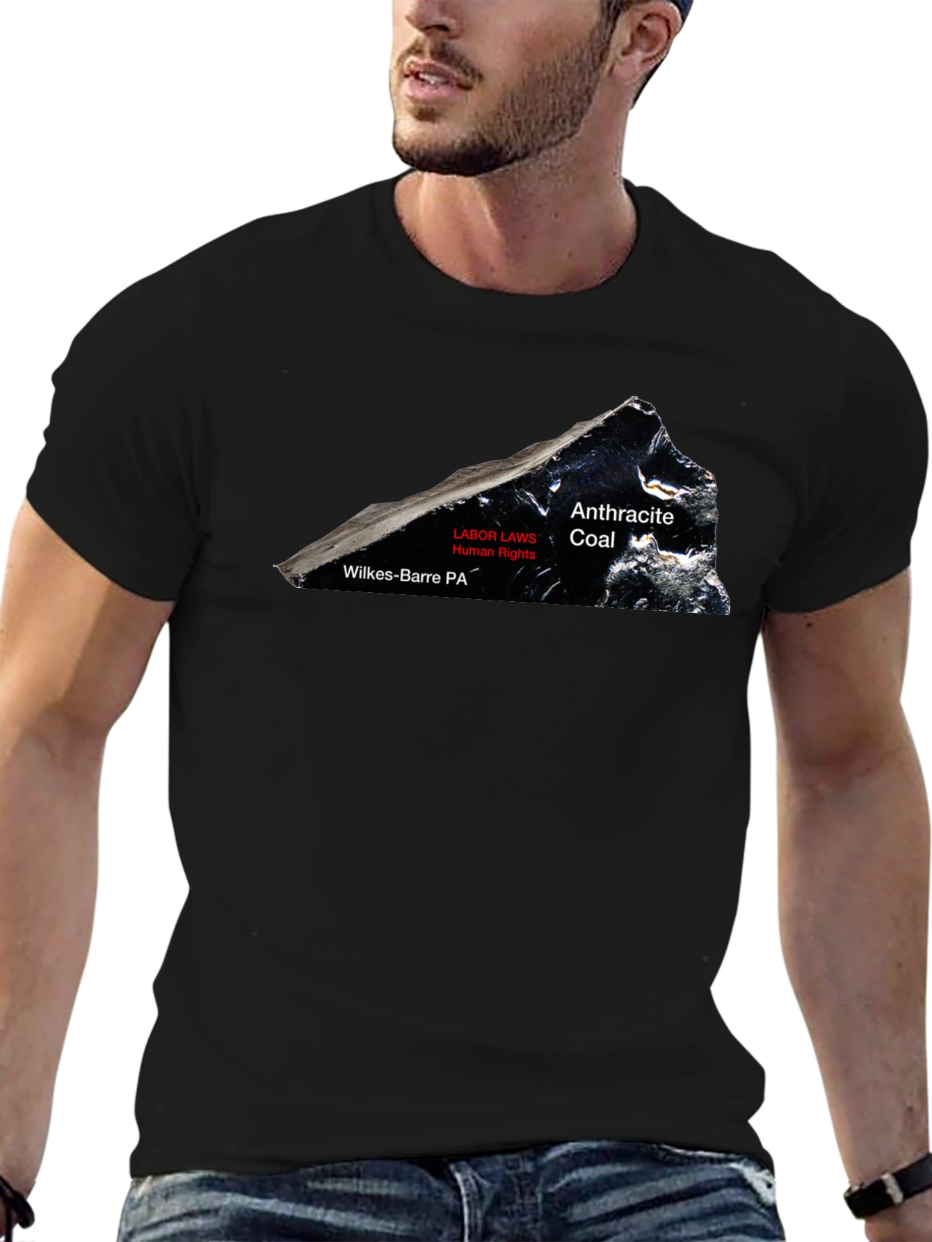 Anthracite Coal T-Shirt - Wilkes-Barre PA