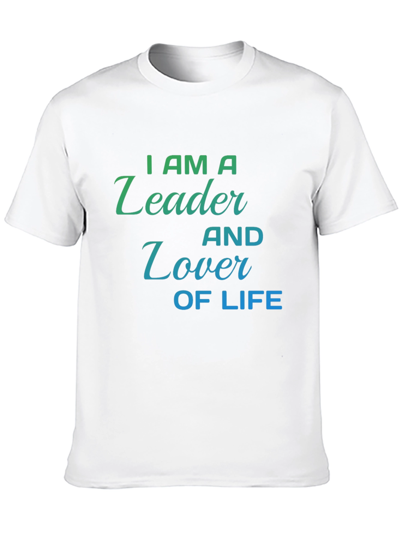 Leader Lover of Life Black T-Shirt