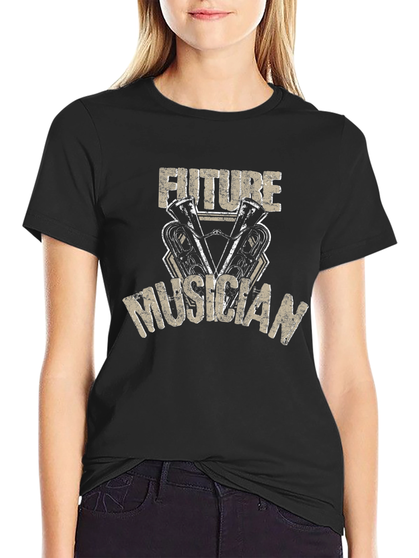 Future Musician T-Shirt Band Music Lover Tee