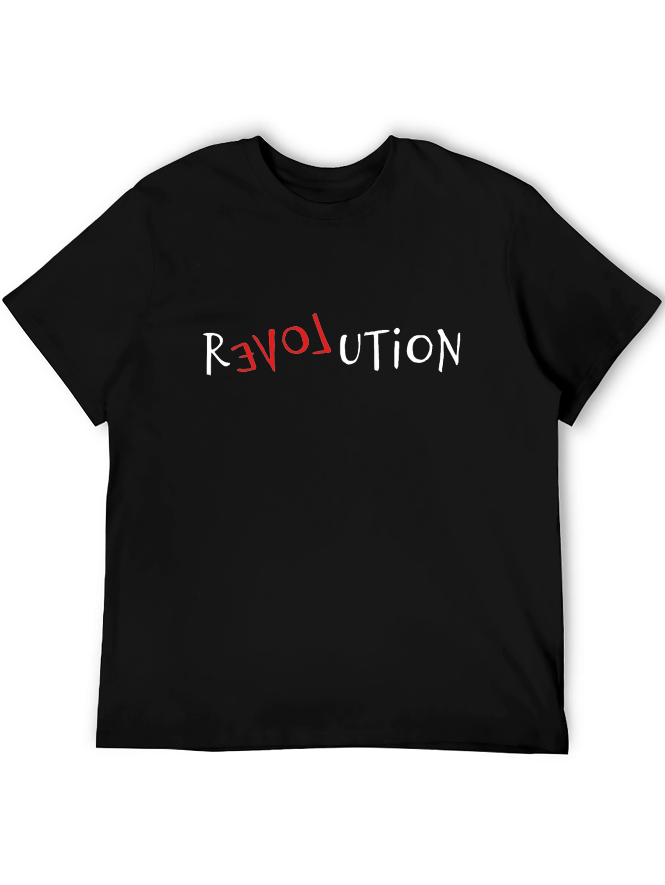 Love Revolution Graphic T-Shirt - Black
