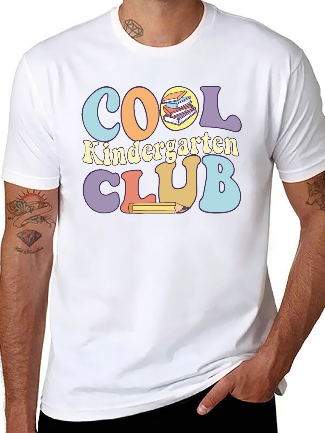 Cool Kindergarten Club Black T-Shirt