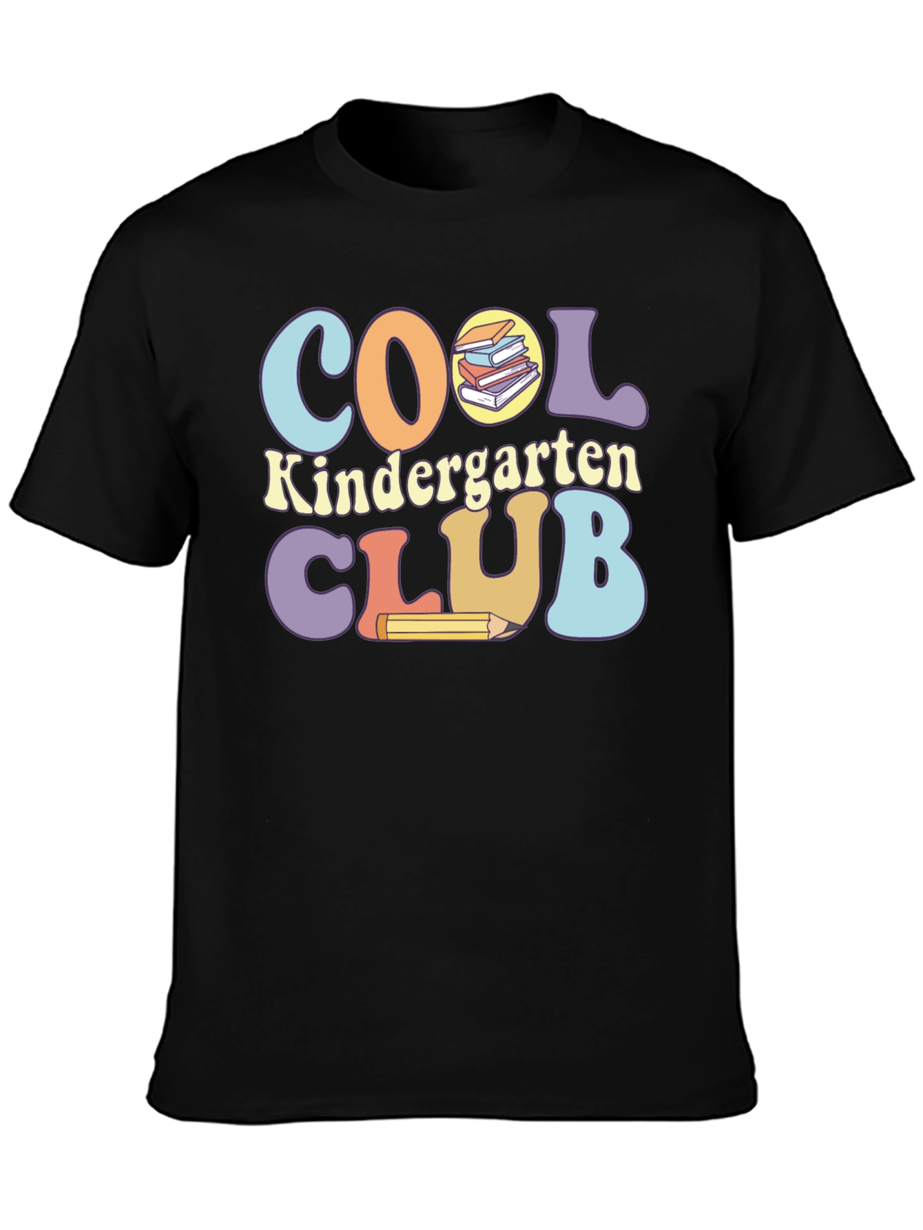 Cool Kindergarten Club Black T-Shirt