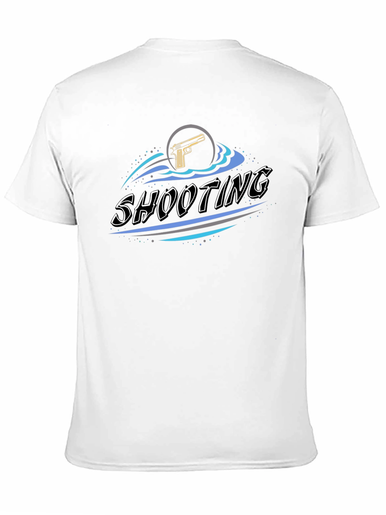Shooting Graphic T-Shirt - Black