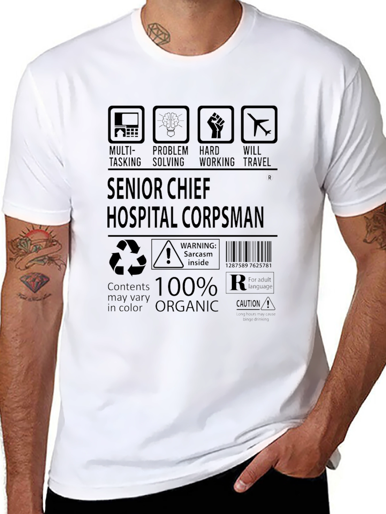 Senior Chief Hospital Corpsman T-Shirt