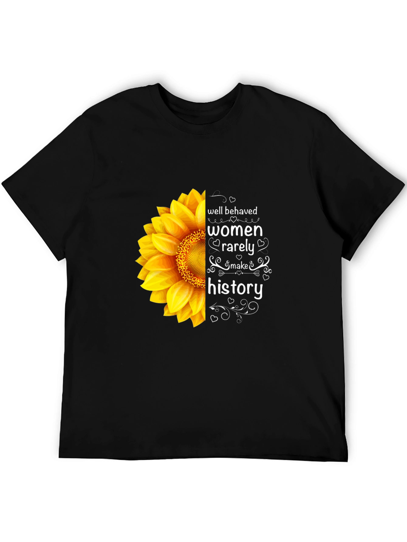 Sunflower Womens History T-Shirt