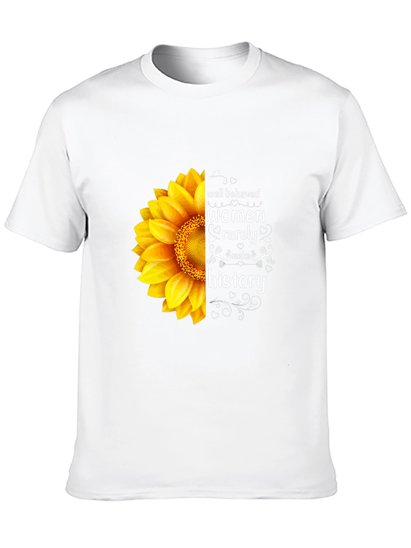 Sunflower Womens History T-Shirt