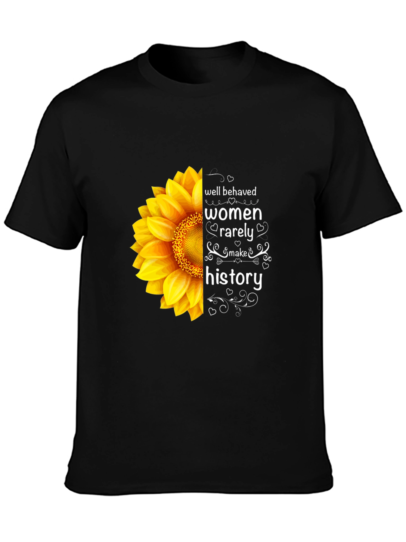 Sunflower Womens History T-Shirt