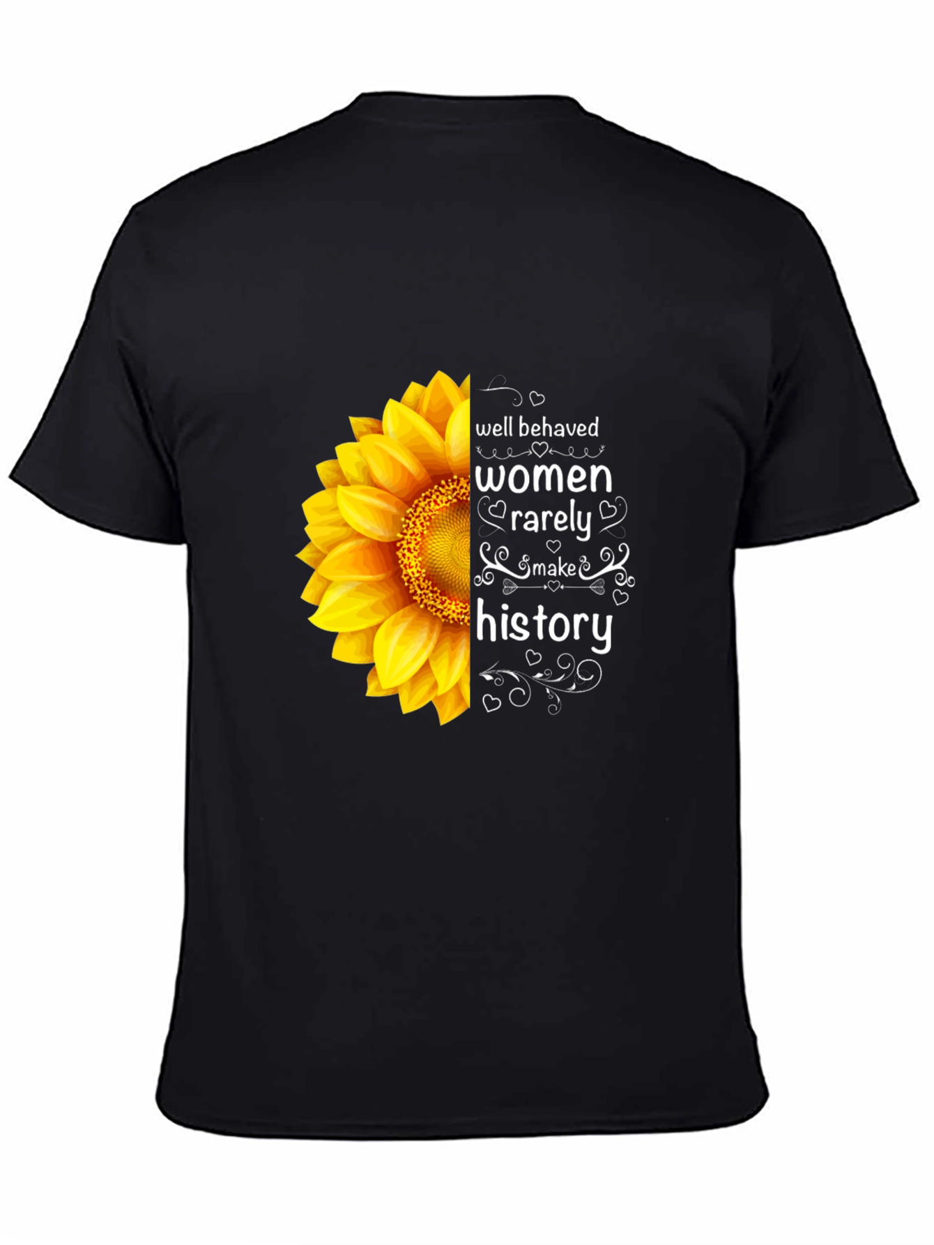 Sunflower Womens History T-Shirt