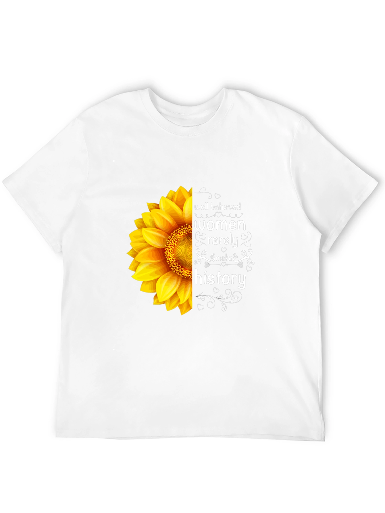 Sunflower Womens History T-Shirt
