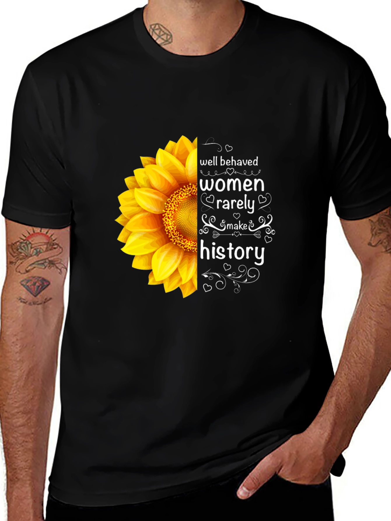 Sunflower Womens History T-Shirt
