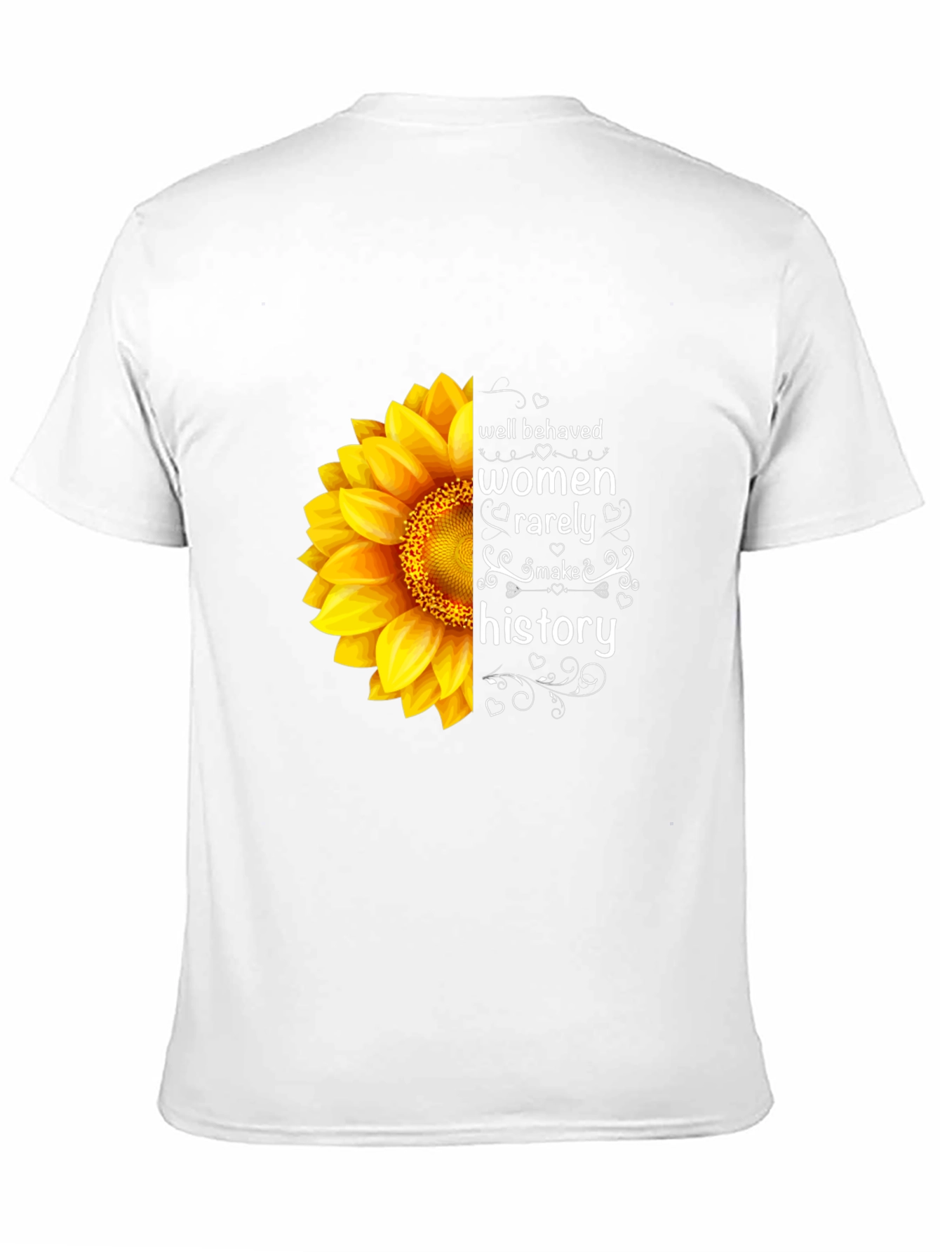 Sunflower Womens History T-Shirt