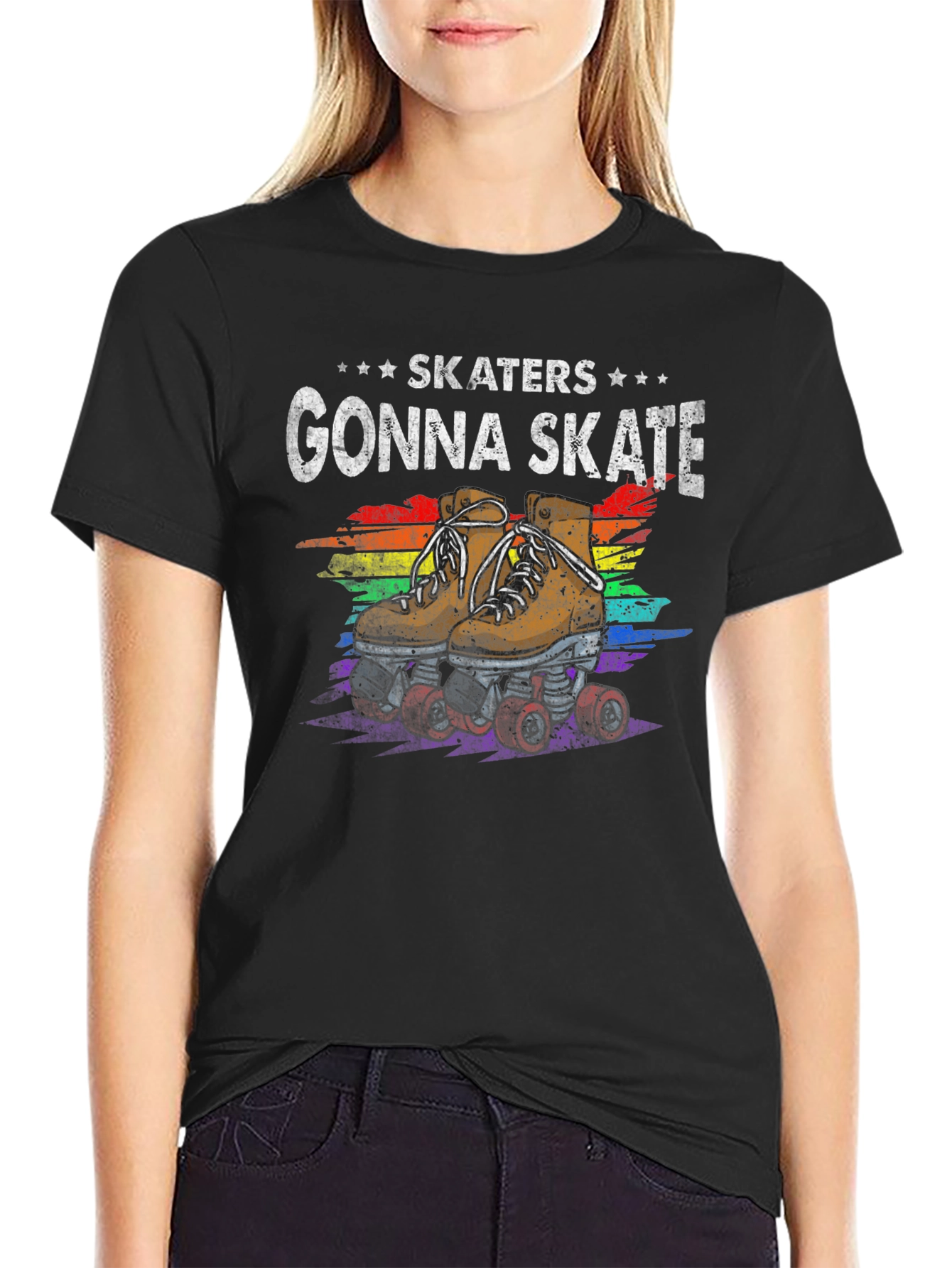 Skaters Gonna Skate Graphic T-Shirt