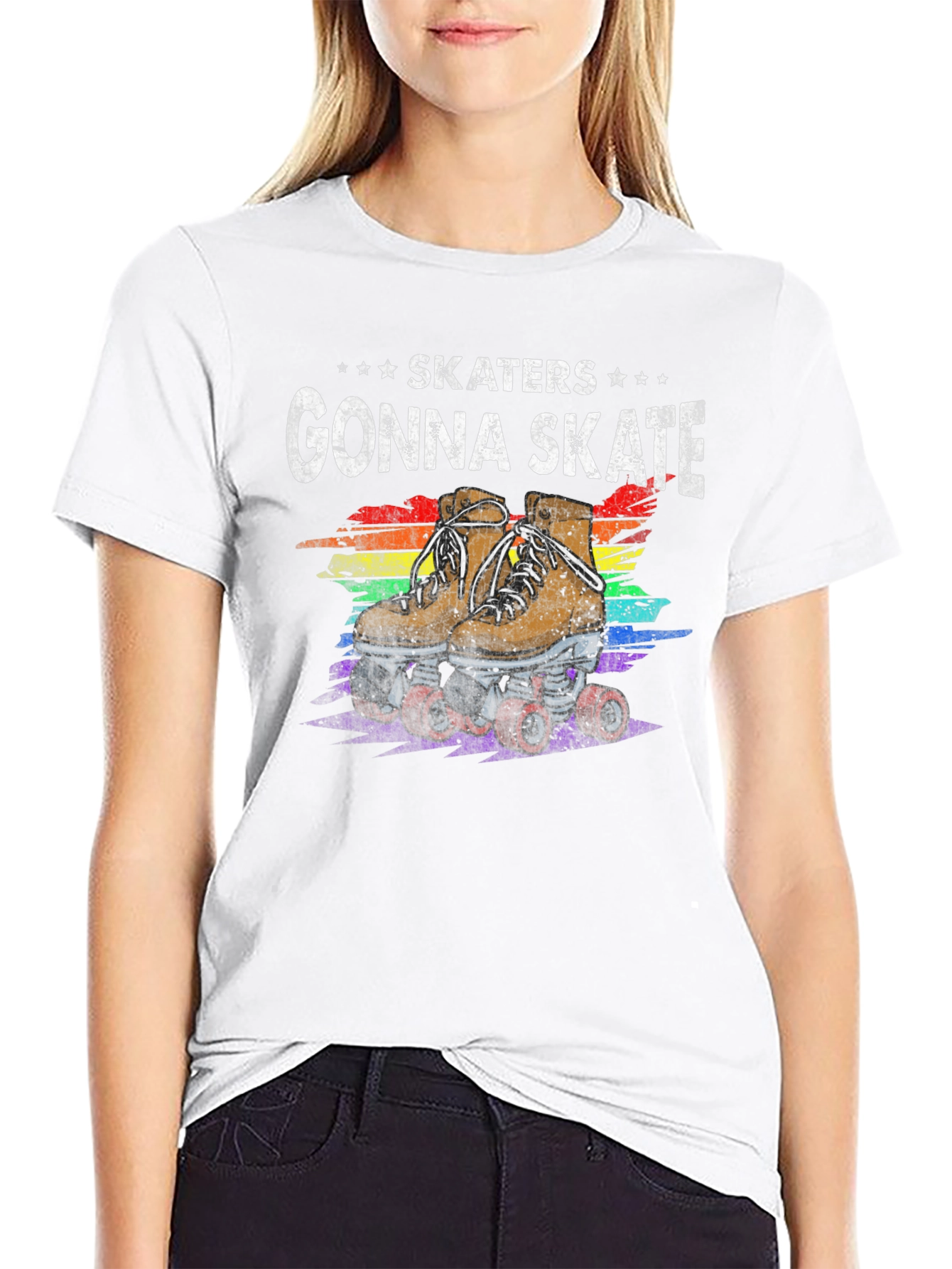 Skaters Gonna Skate Graphic T-Shirt