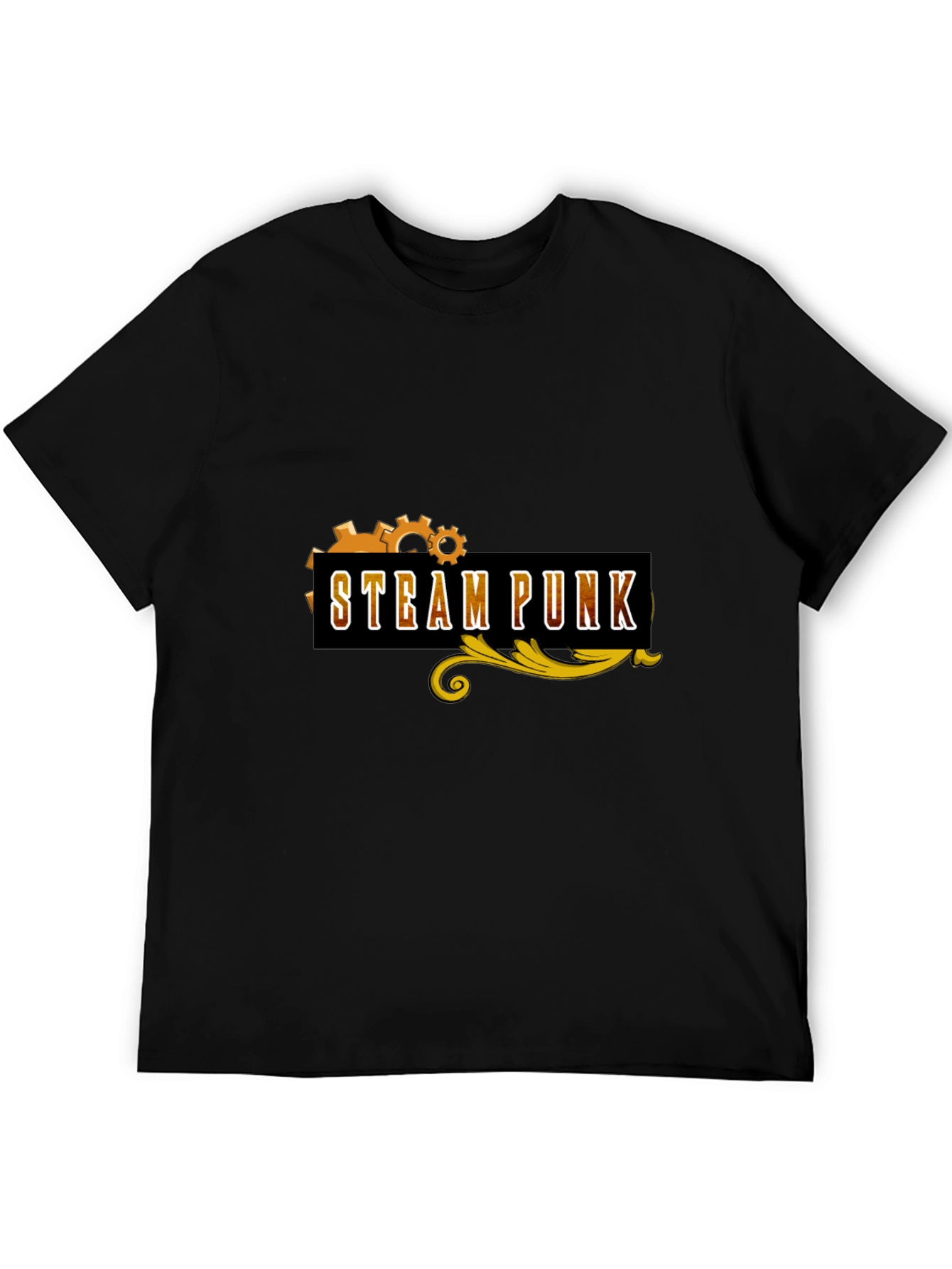 Steampunk Graphic Tee - Gear Design