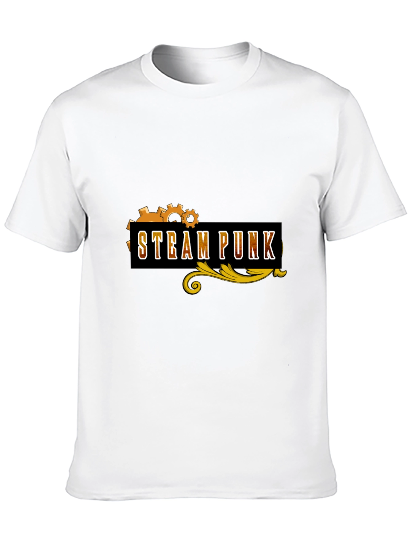 Steampunk Graphic Tee - Gear Design