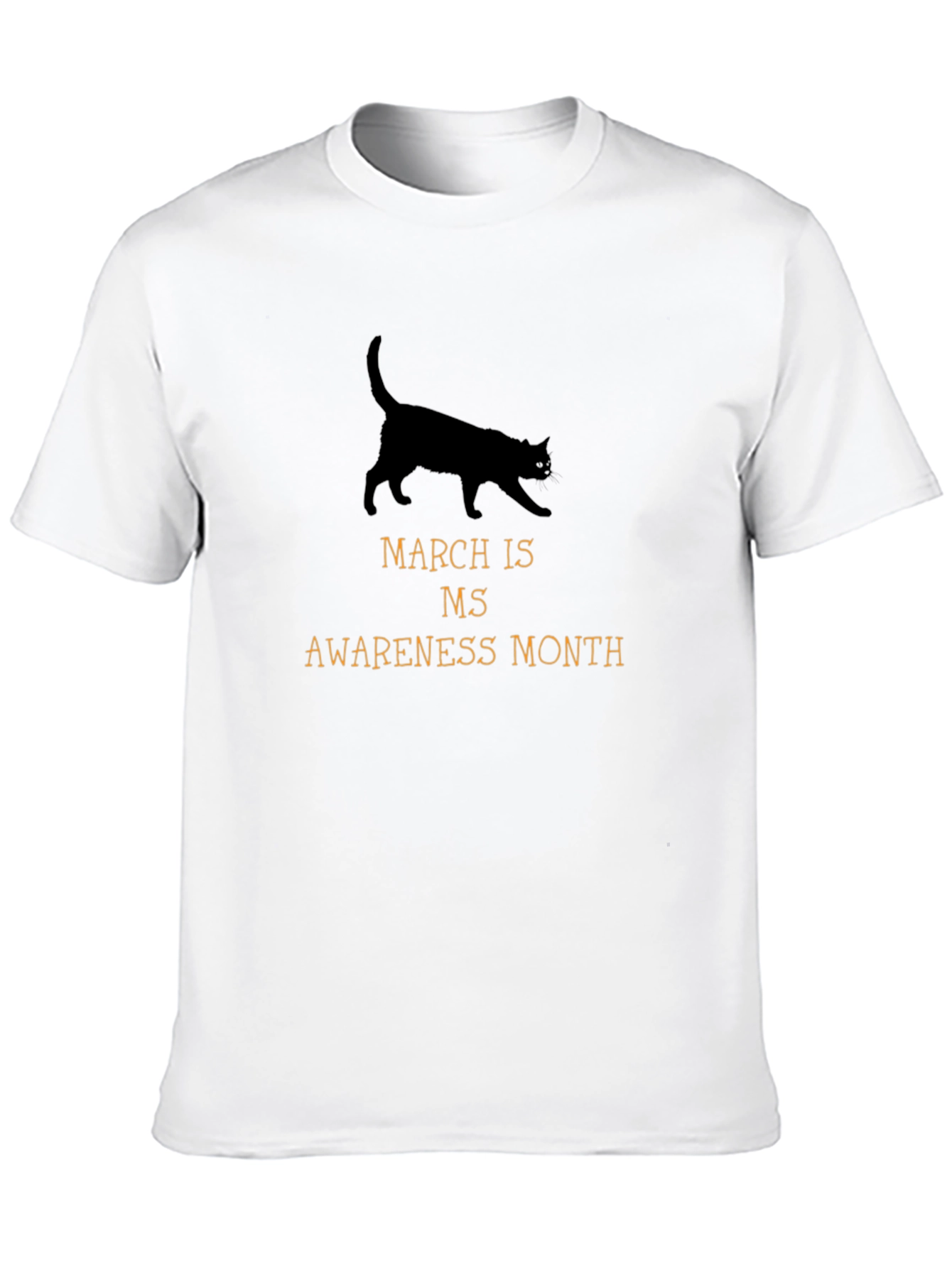 MS Awareness Month Cat Graphic Tee