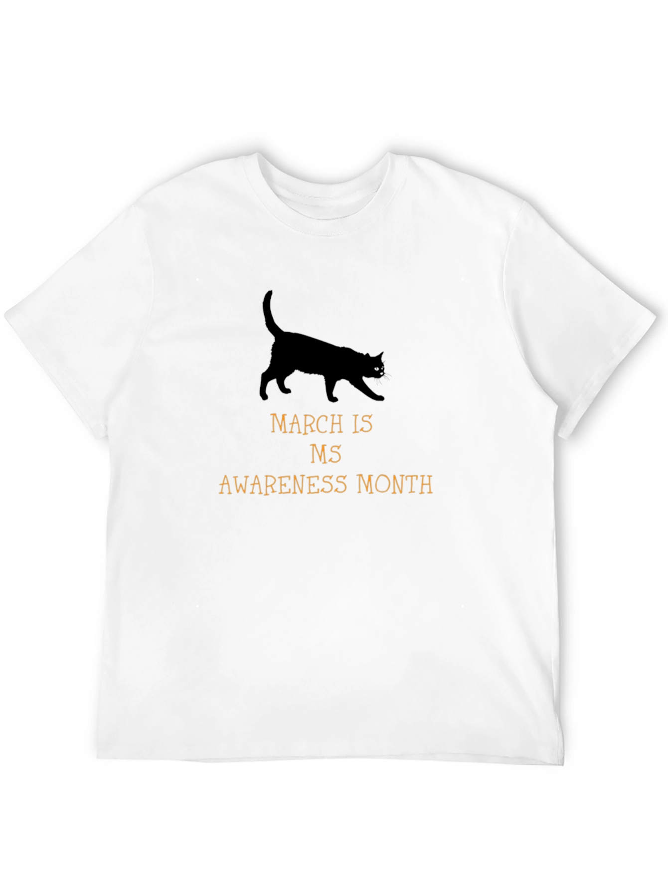 MS Awareness Month Cat Graphic Tee