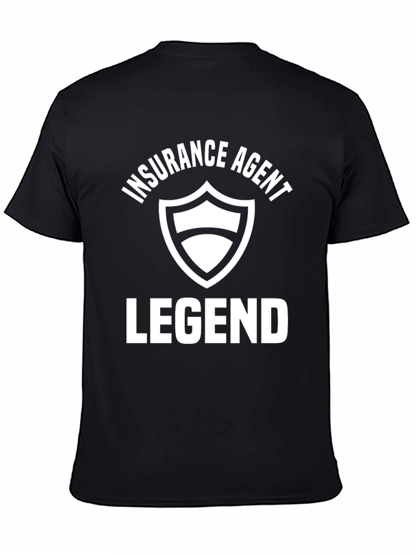 Insurance Agent Legend Black Graphic Tee