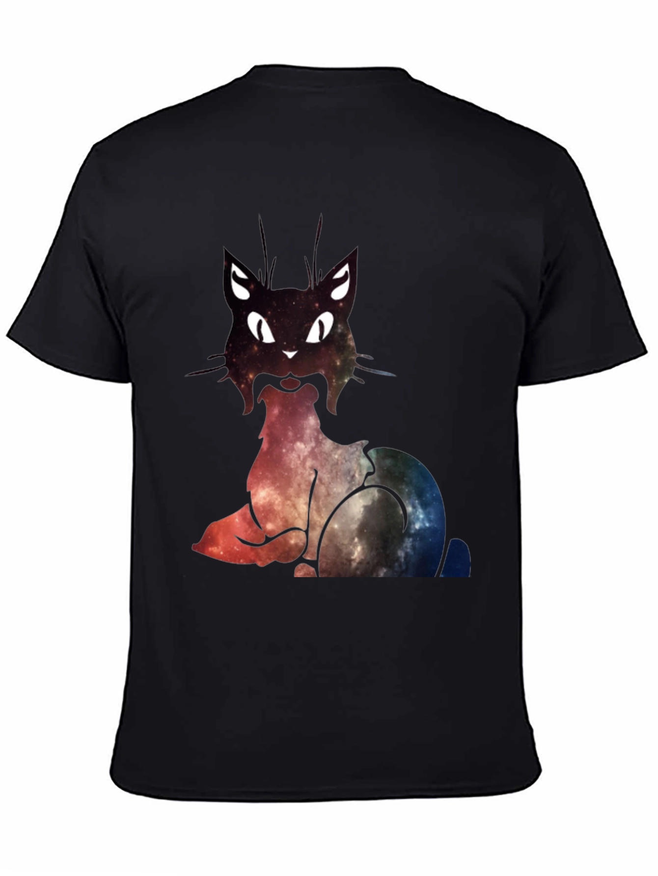 Galaxy Cat Graphic T-Shirt