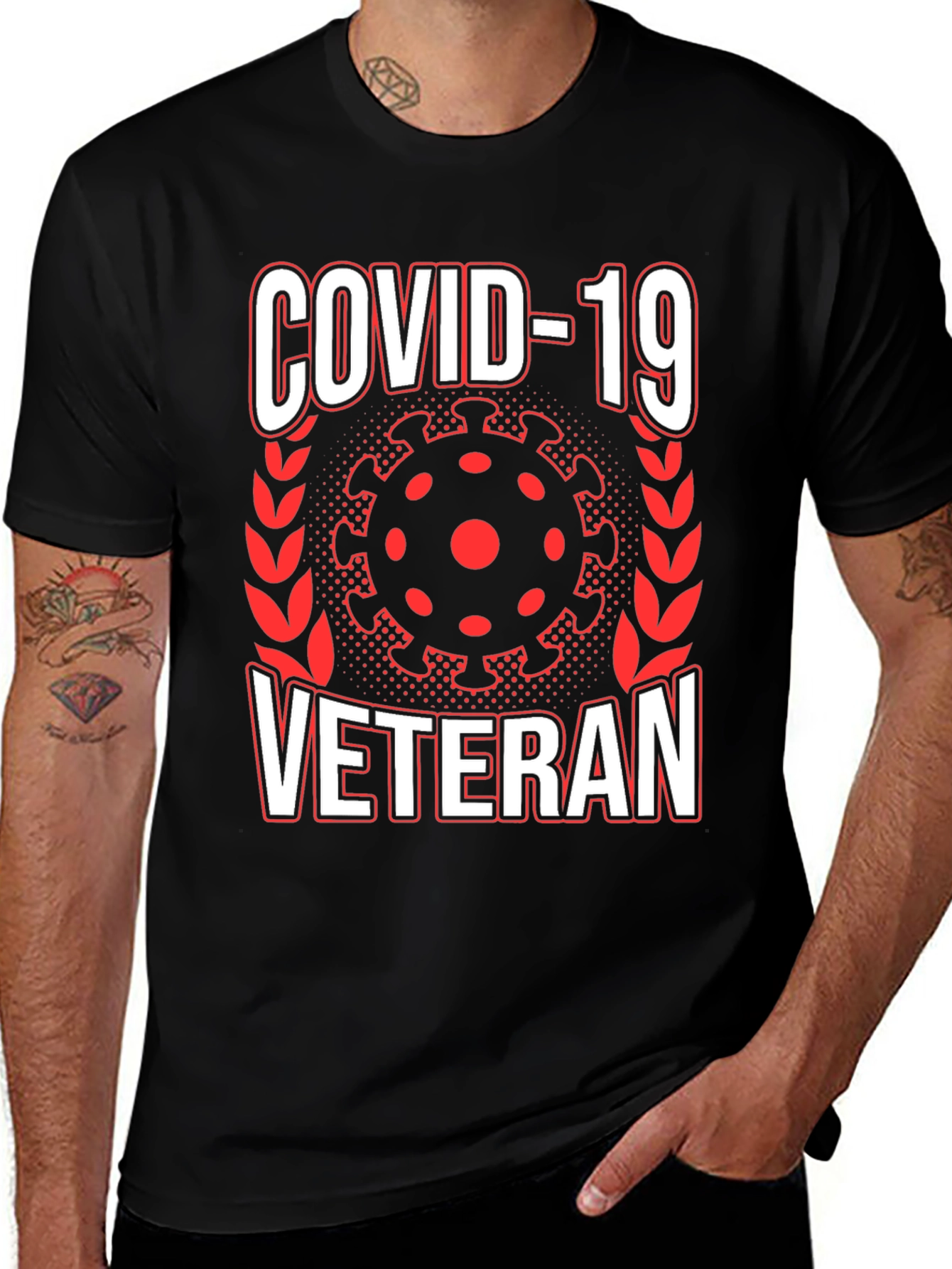 COVID-19 Veteran Graphic T-Shirt