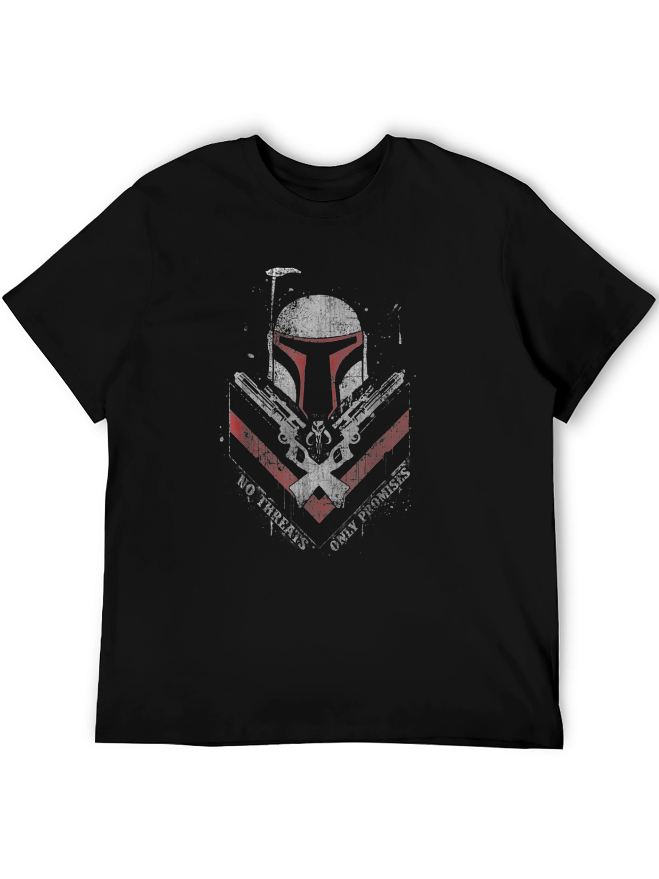 Boba Fett Inspired Graphic Tee - No Threats