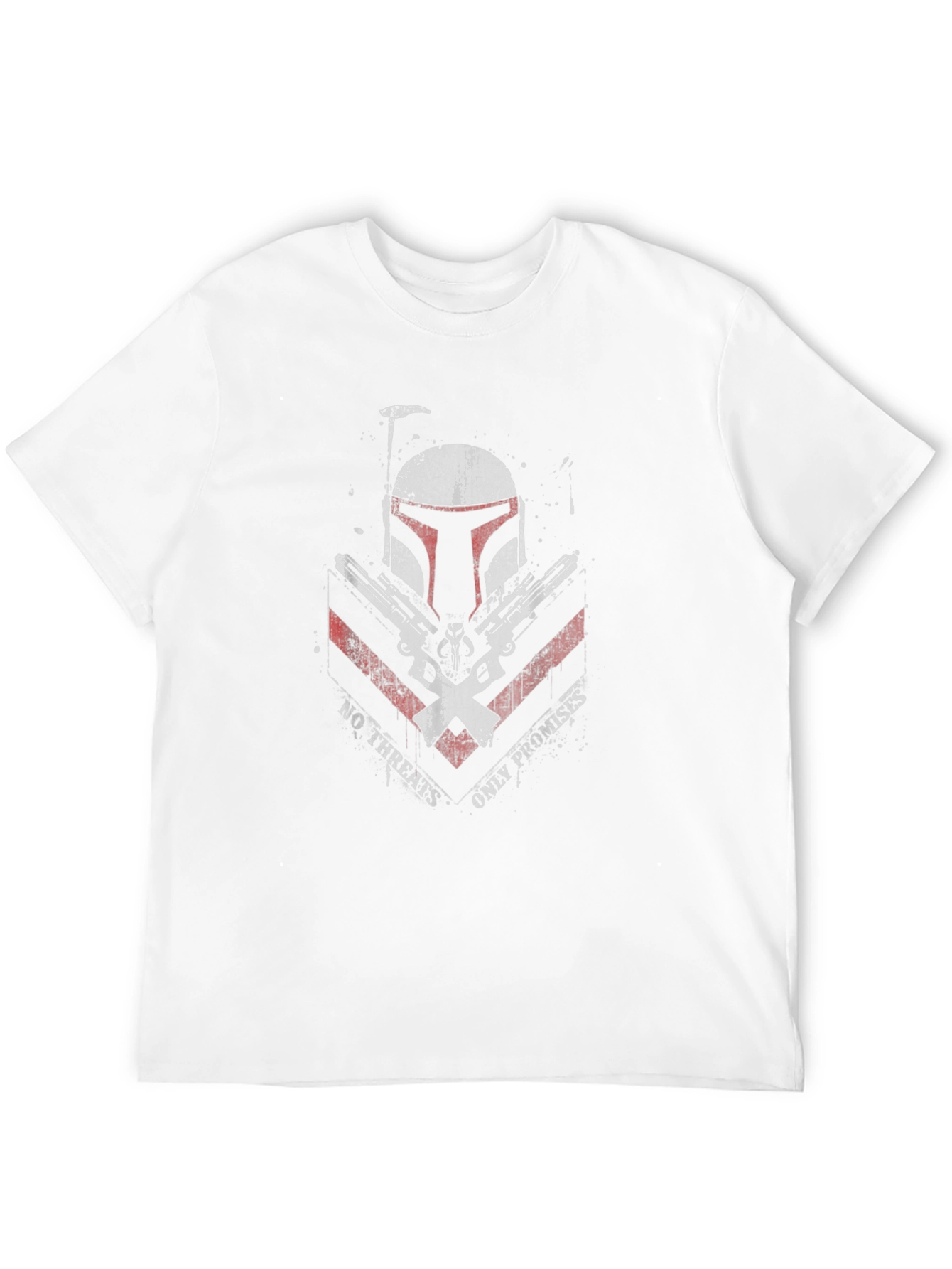 Boba Fett Inspired Graphic Tee - No Threats