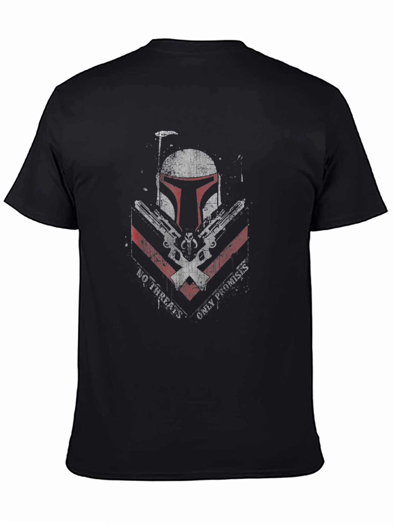 Boba Fett Inspired Graphic Tee - No Threats