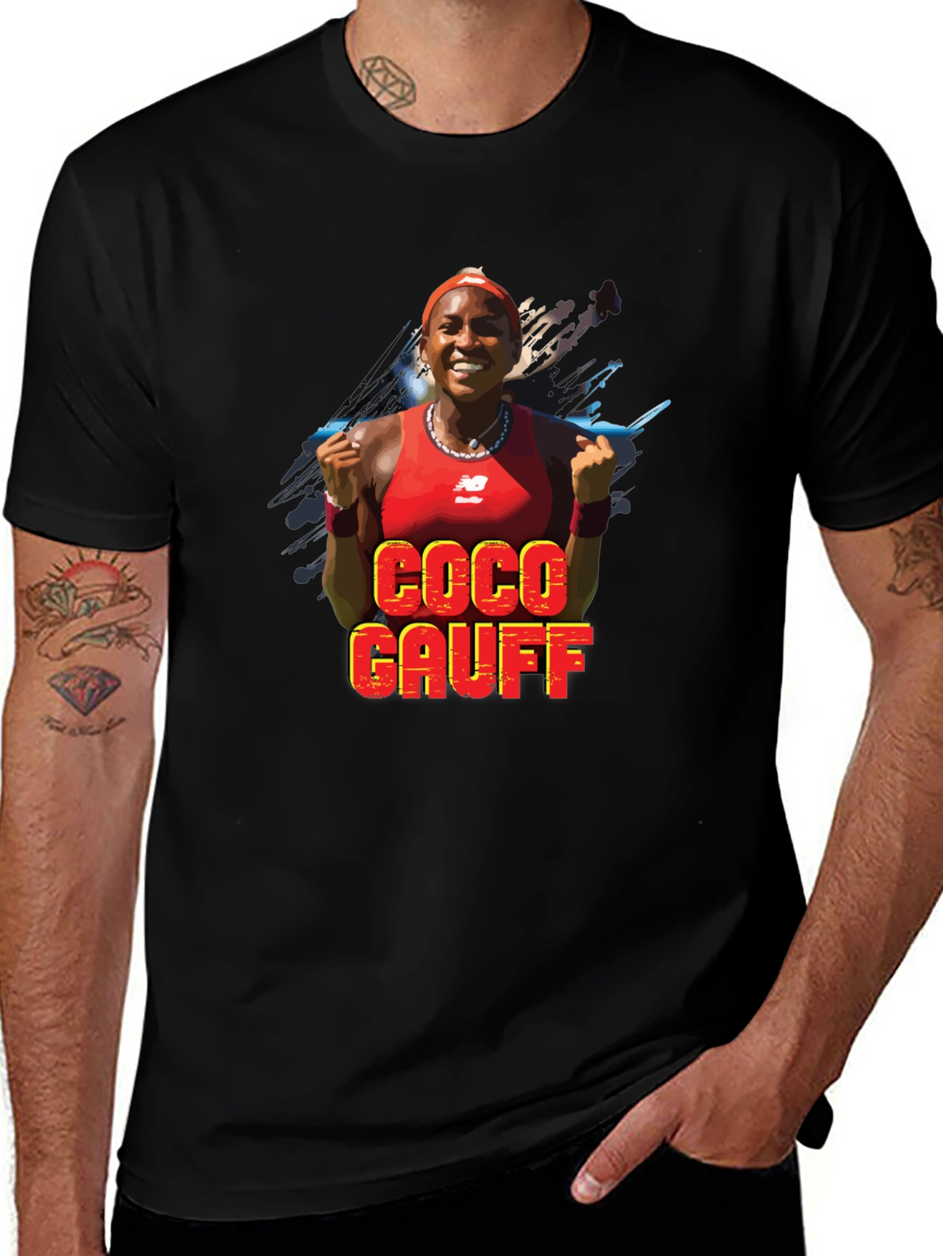 Coco Gauff Graphic T-Shirt - Tennis Fan Apparel