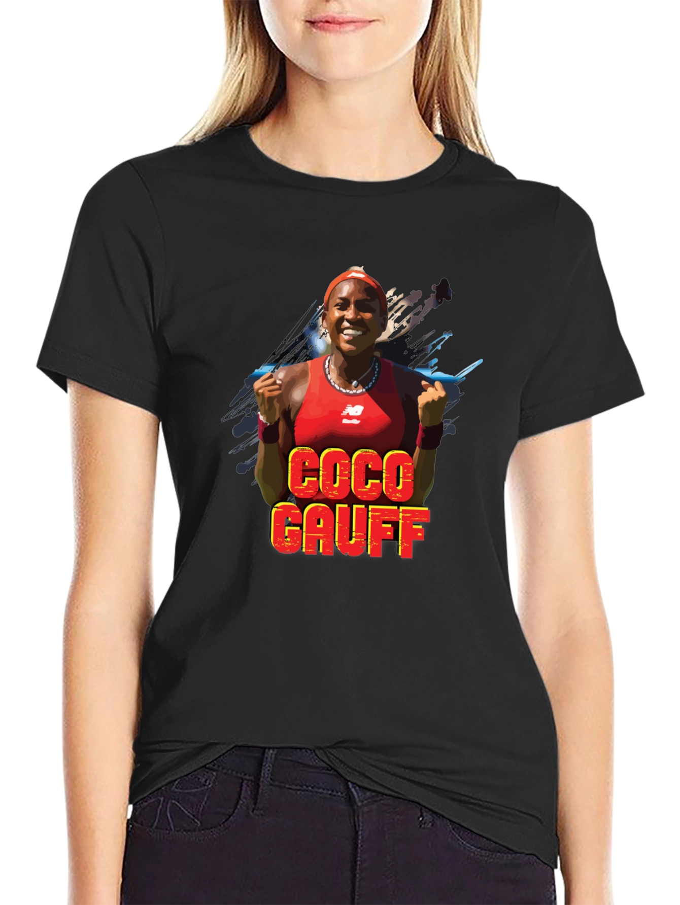 Coco Gauff Graphic T-Shirt - Tennis Fan Apparel