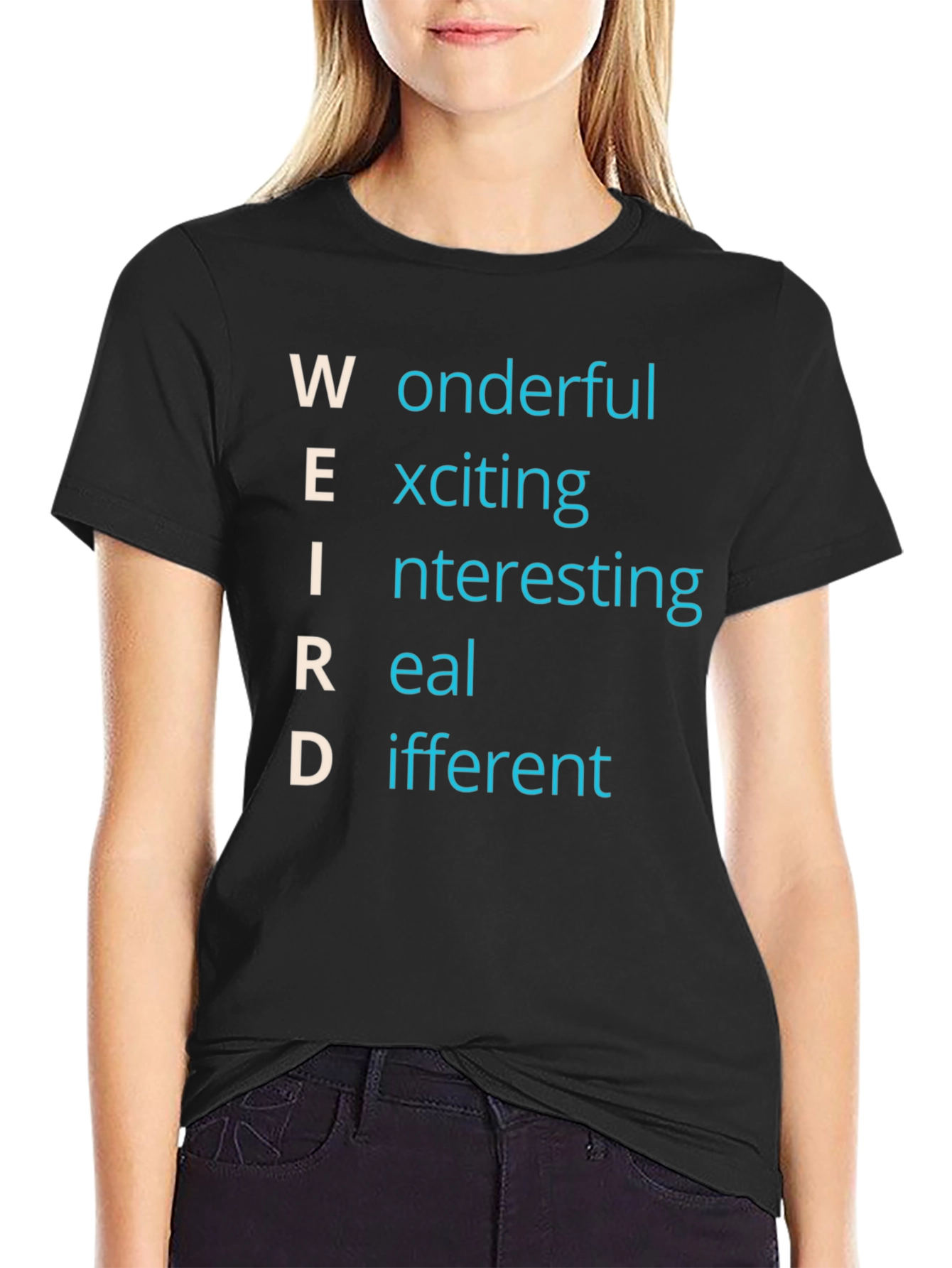 Weird Definition T-Shirt - Wonderful Exciting Apparel