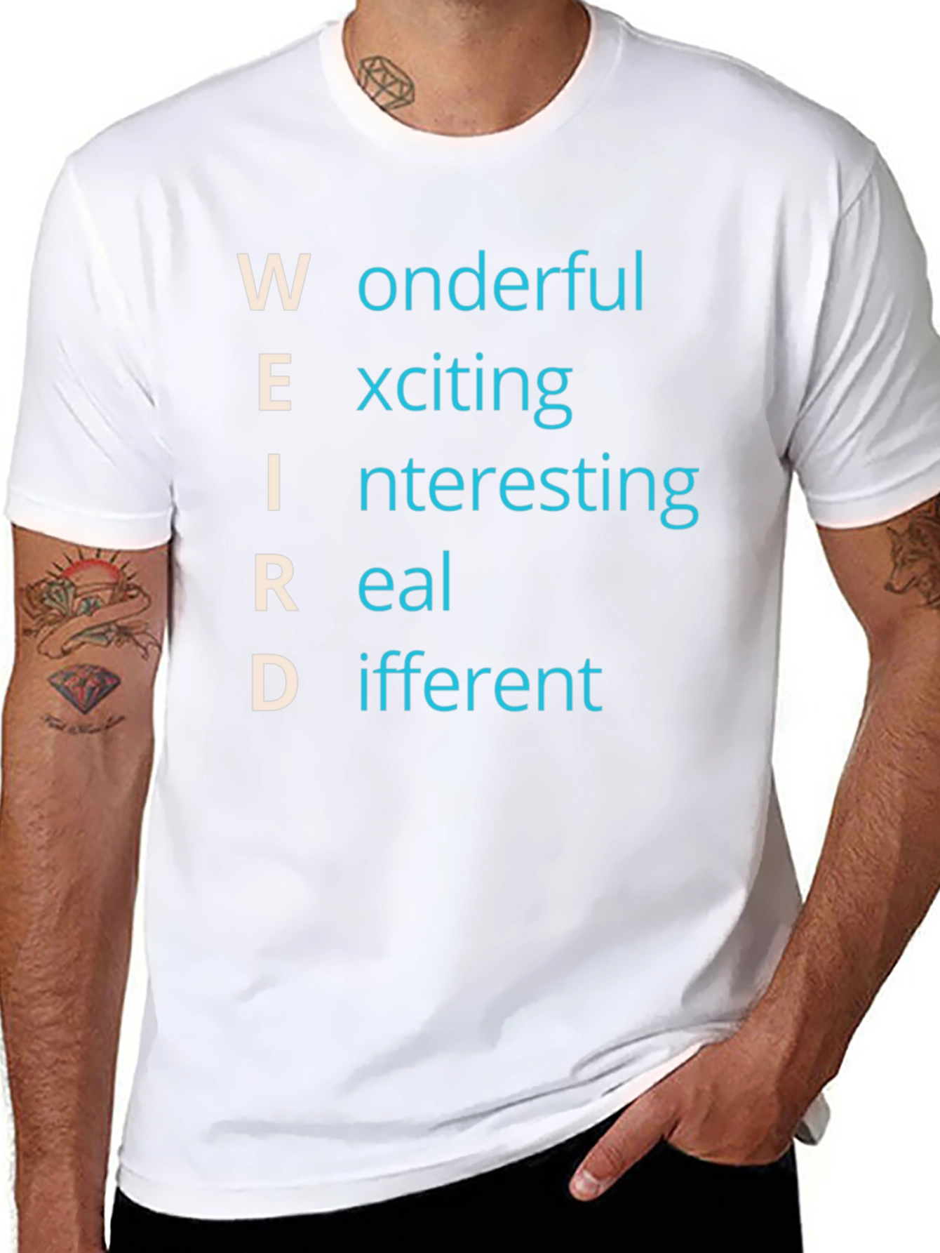 Weird Definition T-Shirt - Wonderful Exciting Apparel