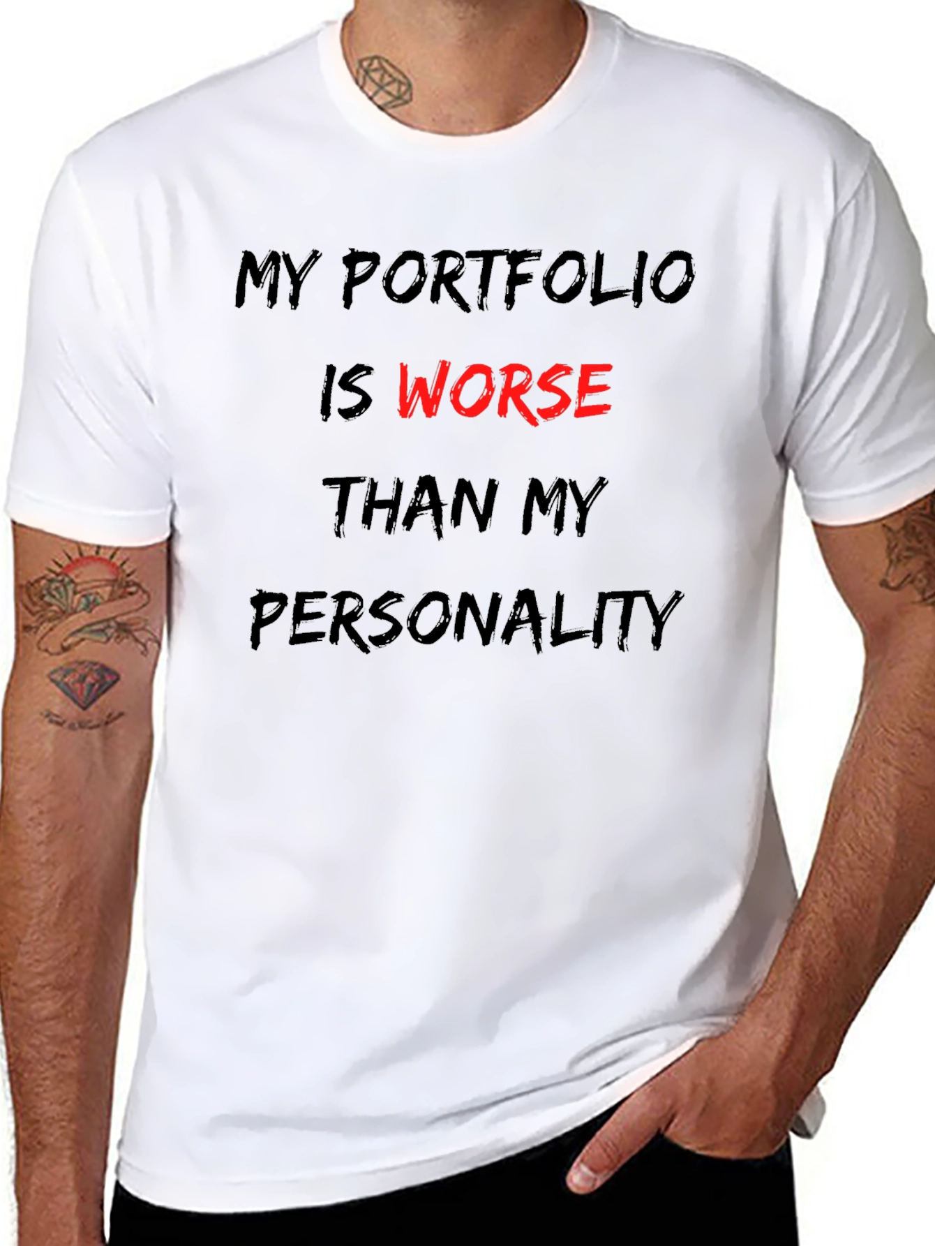Funny Portfolio T-Shirt - Investing Humor Apparel