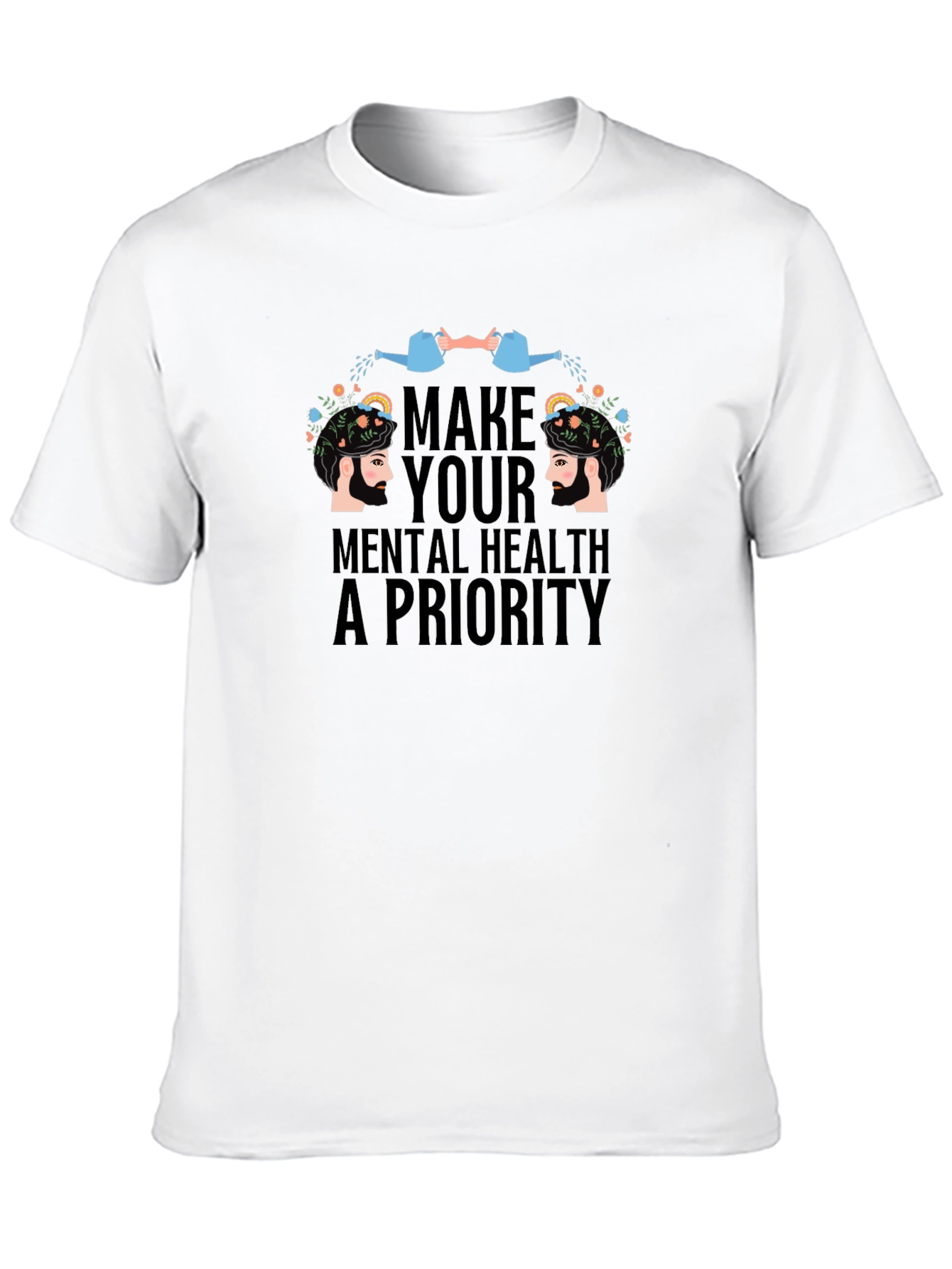 Mental Health Priority T-Shirt: Self-Care Design
